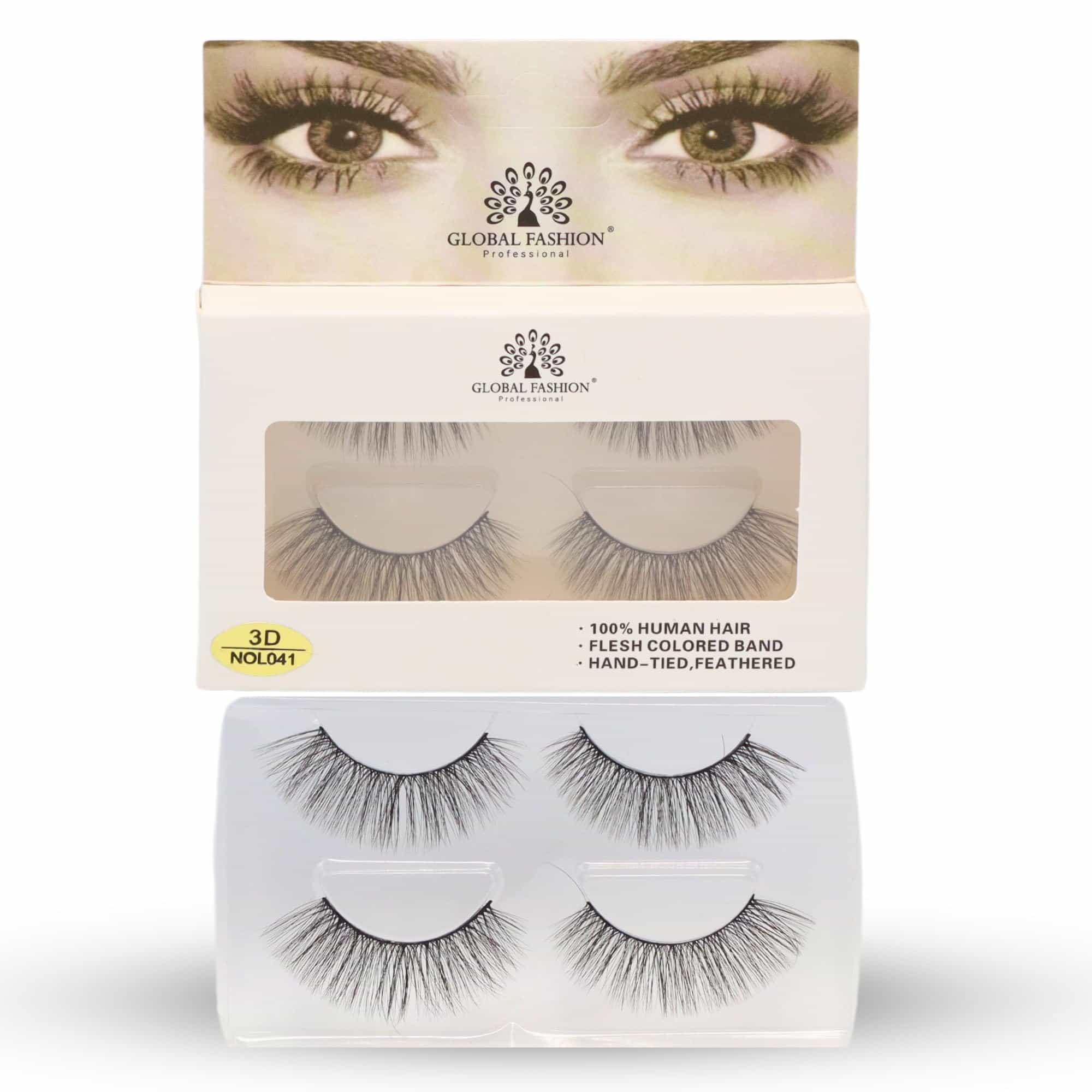 3D-2 Pair False Eyelashes Pack - Wispy Natural Look, Mink Fluffy Strips, Cat Eye and Fox Eye Lashes, Reusable, Easy Application, Perfect for Daily Wear & Special Occasions