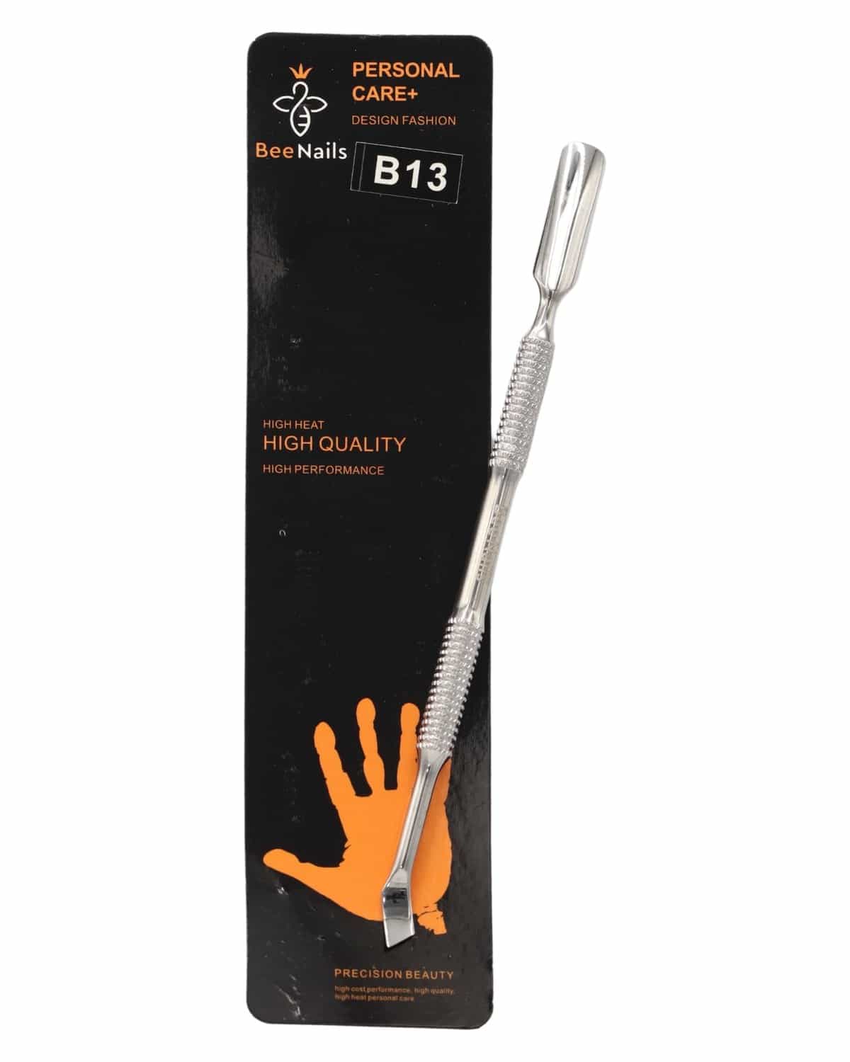 BeeNails Premium Stainless Steel Cuticle Nipper & Remover Kit for Flawless Manicures & Pedicures - Professional Clippers, Salon Grade Durable Tools for Fingernails and Toenails - | (B13)