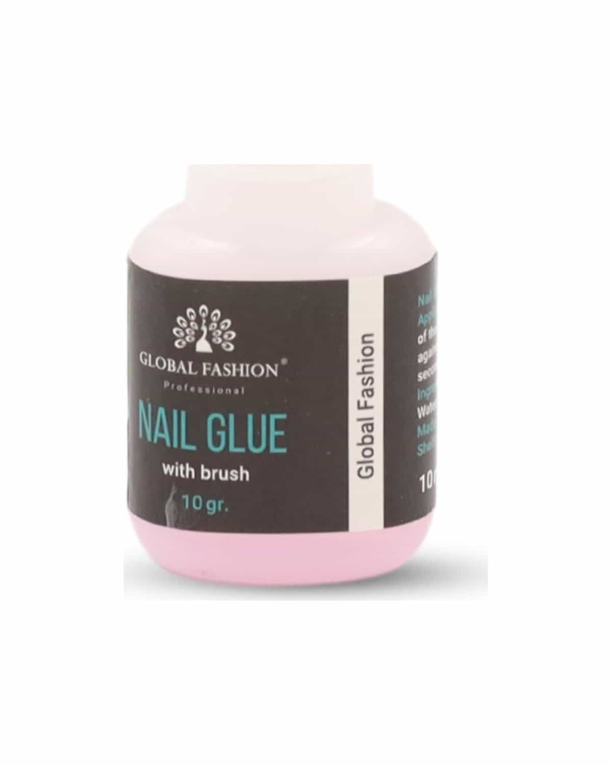 Brush-On Nail Glue - 10g | Long Lasting | Secure Application for False Nails |