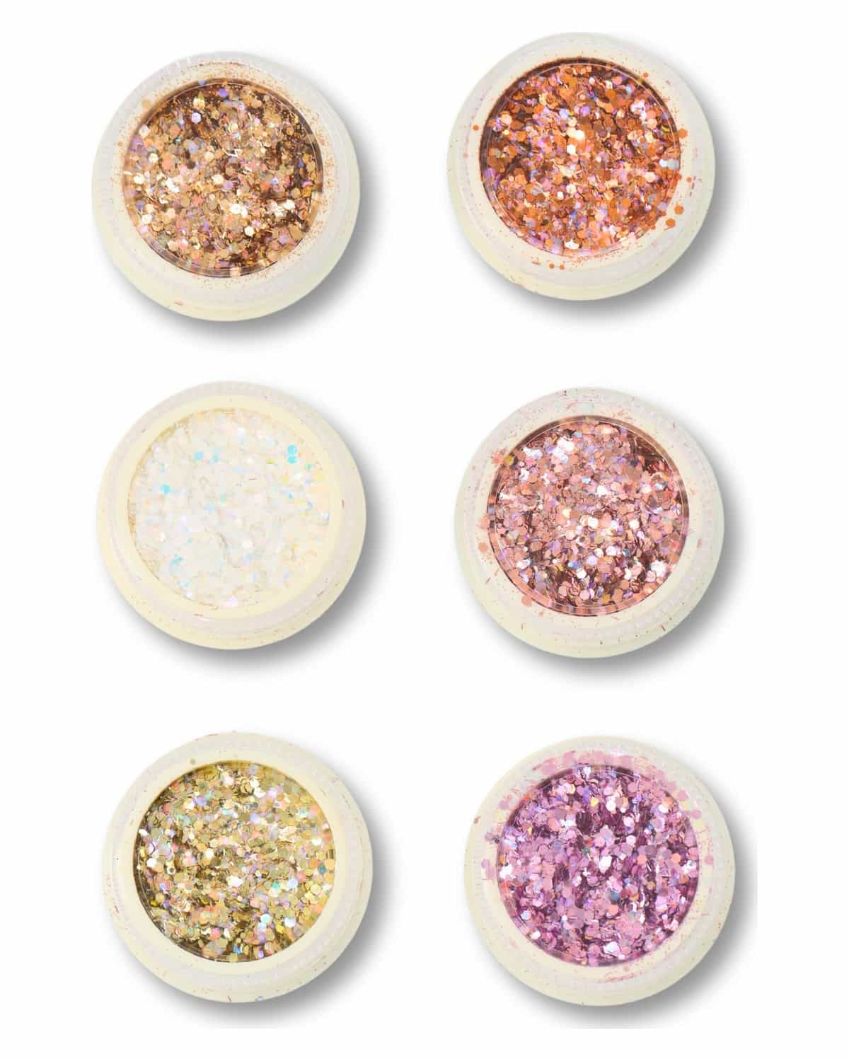 GLOBAL FASHION Professional Nail Glitter Art Decoration Powder for Design - 12 Colors of Holographic Nail Glitter, Sequins, and Flakes for Nail Art Designs | (LASER FLASH 3)