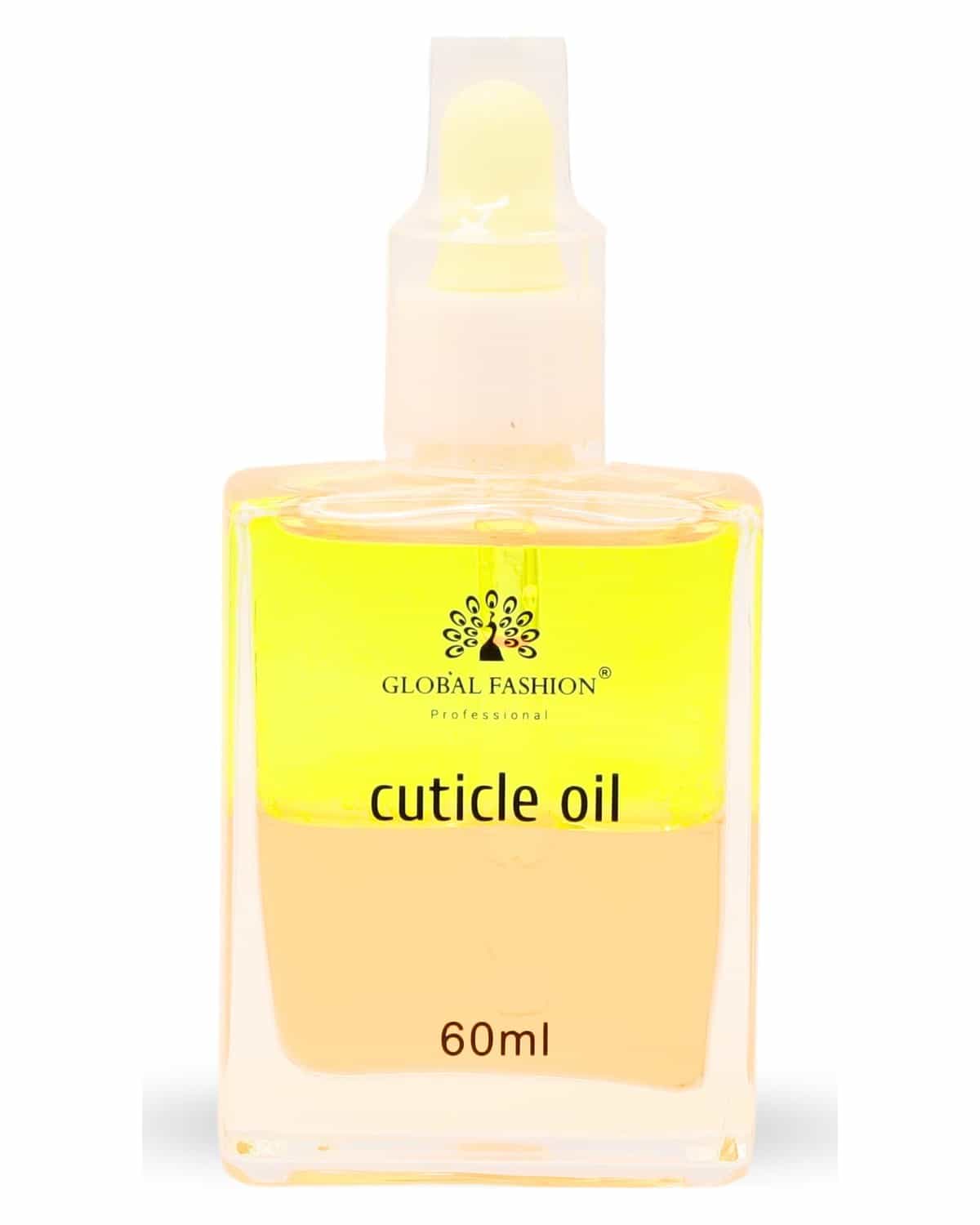 Cuticle Oil 60 ml - Jojoba & Vitamin E Nail & Cuticle Treatment with Sweet Almond Oil - Deep Hydration, Nourishes & Repairs, Strengthens Brittle Nails - Dropper for Salon & Home Ca