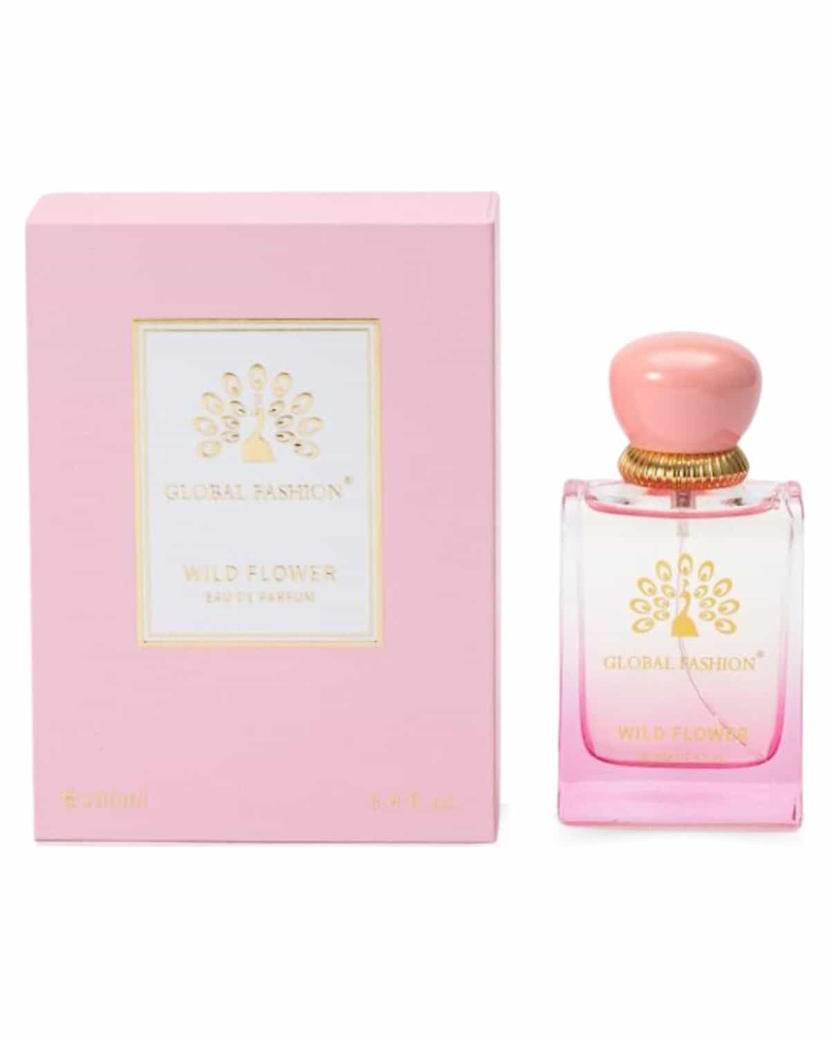 Eau De Parfum - Natural Spray Luxury Fragrance, Long-Lasting, Fresh & Elegant Scent, Perfect for Women | Luxury Vaporisateur for All Seasons | Global Fashion (Wild Flower)