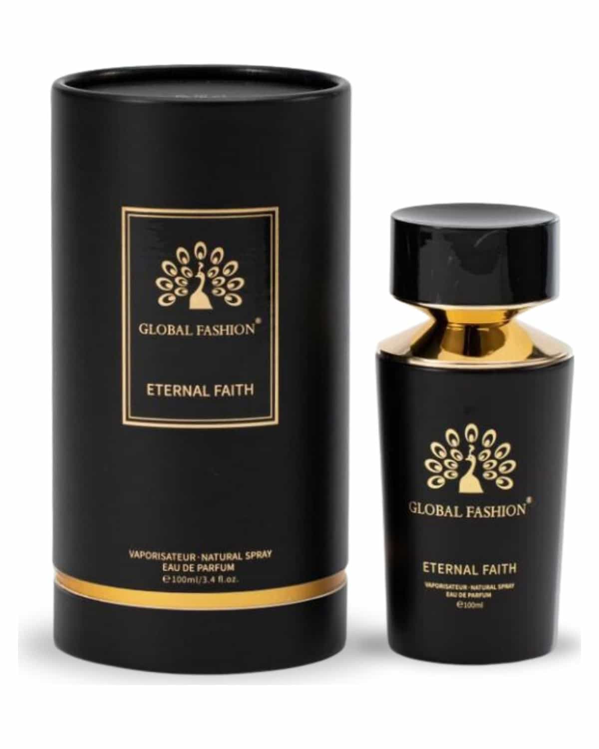 EAU DE Parfum for Men by Global Fashion | Natural Spray | Long-Lasting Floral Fragrance | Fresh & Elegant Luxury Vaporisateur | Perfect for Any Occasion | (Eternal Faith)