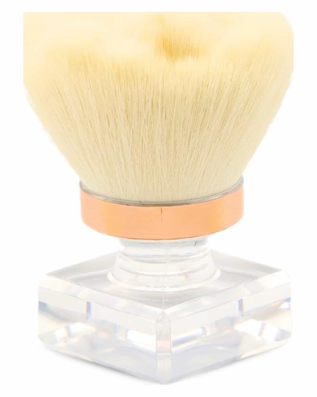 Adorable Mushroom Nail Art Brushes - Tiny & Precise for Flawless Details - Soft Bristles for Acrylic Gel Nails - Professional Cleaning Brush - Cute, Durable, Cruelty-Free | Rose Brush Yellow