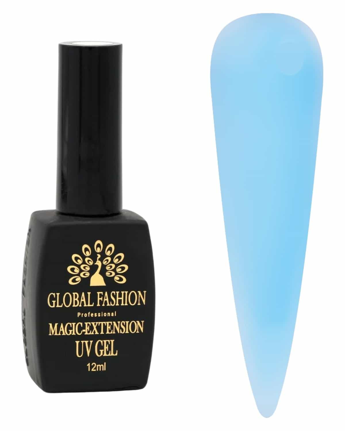 Global Fashion Magic Extension UV Gel -12ml Self-Leveling Builder for Nail Extensions, French Manicure Base, Hard Gel Formula, Long-Lasting, Professional Use, Soak Off, UV/LED Curable (16)