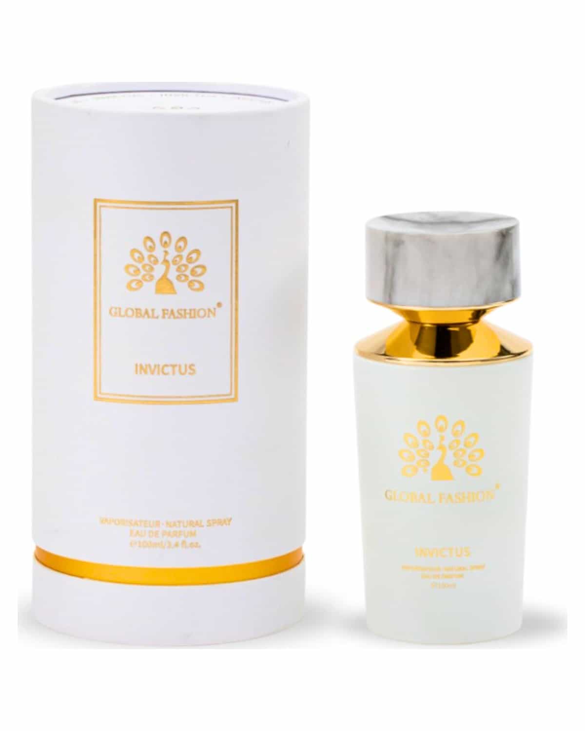 EAU DE Parfum for Men by Global Fashion | Natural Spray | Long-Lasting Floral Fragrance | Fresh & Elegant Luxury Vaporisateur | Perfect for Any Occasion | (Invictus)