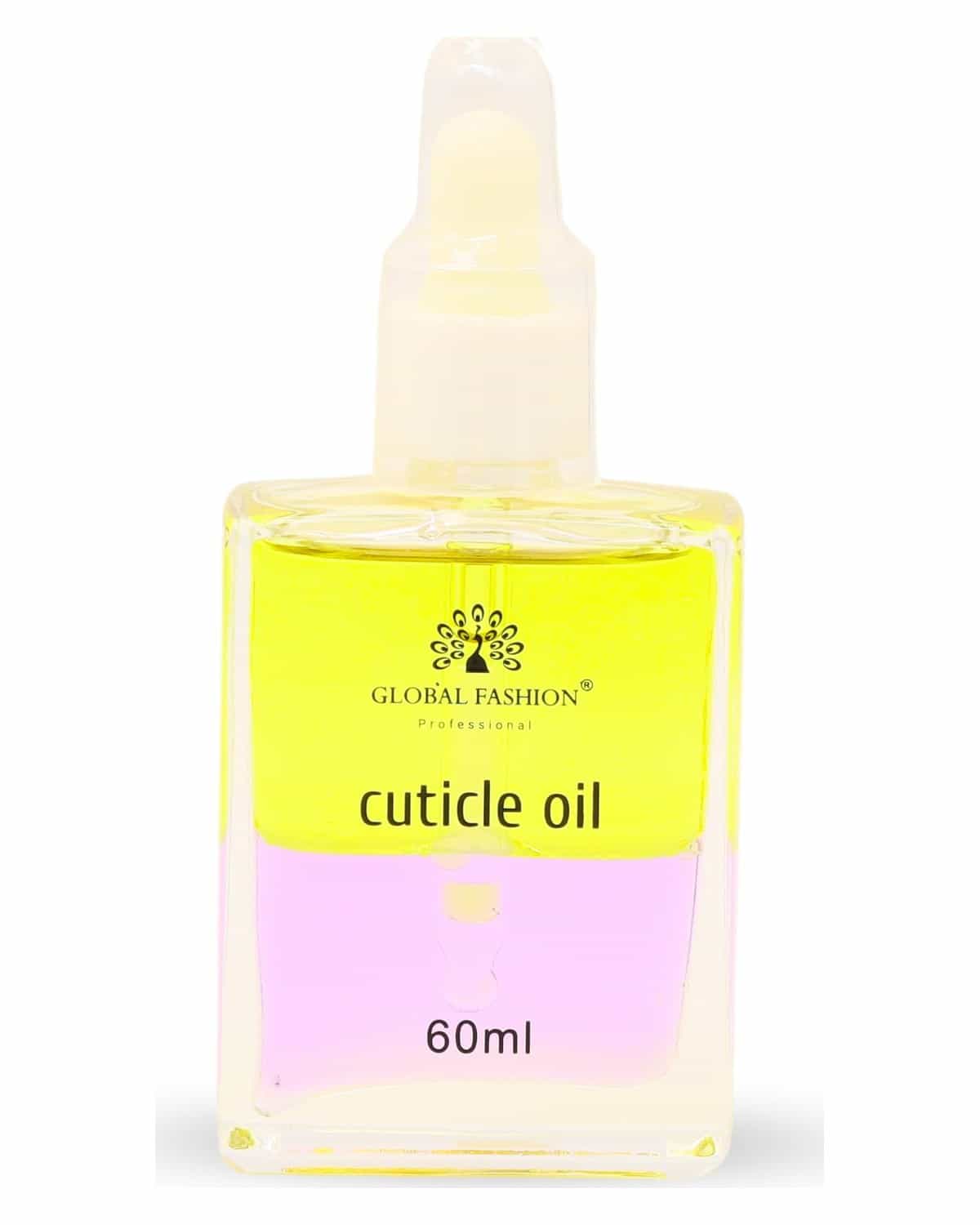 Cuticle Oil 60 ml - Jojoba & Vitamin E Nail & Cuticle Treatment with Sweet Almond Oil - Deep Hydration, Nourishes & Repairs, Strengthens Brittle Nails - Dropper for Salon & Home Ca