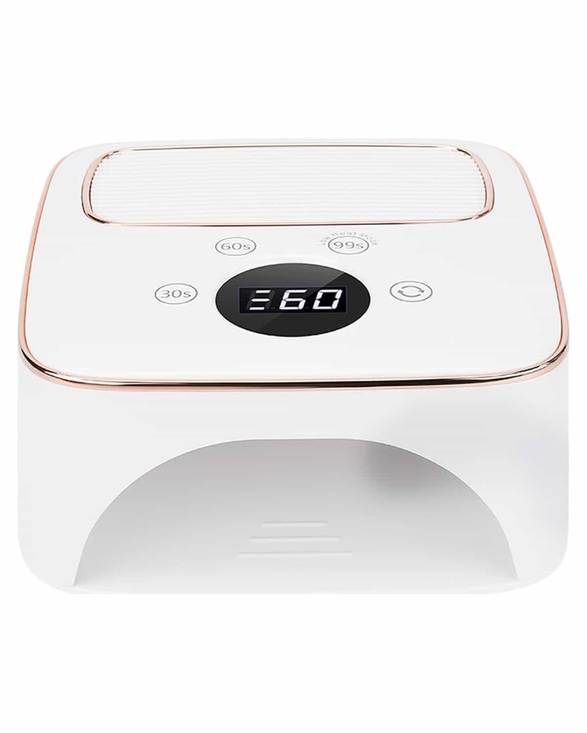 GLOBAL FASHION Professional Cordless 2-in-1 UV/LED Nail Dryer Lamp- 48W, Fast Curing with Auto Sensor, 4 Timer Settings, Results at Home, Suitable for Gel Polish, Acrylics & Polyge