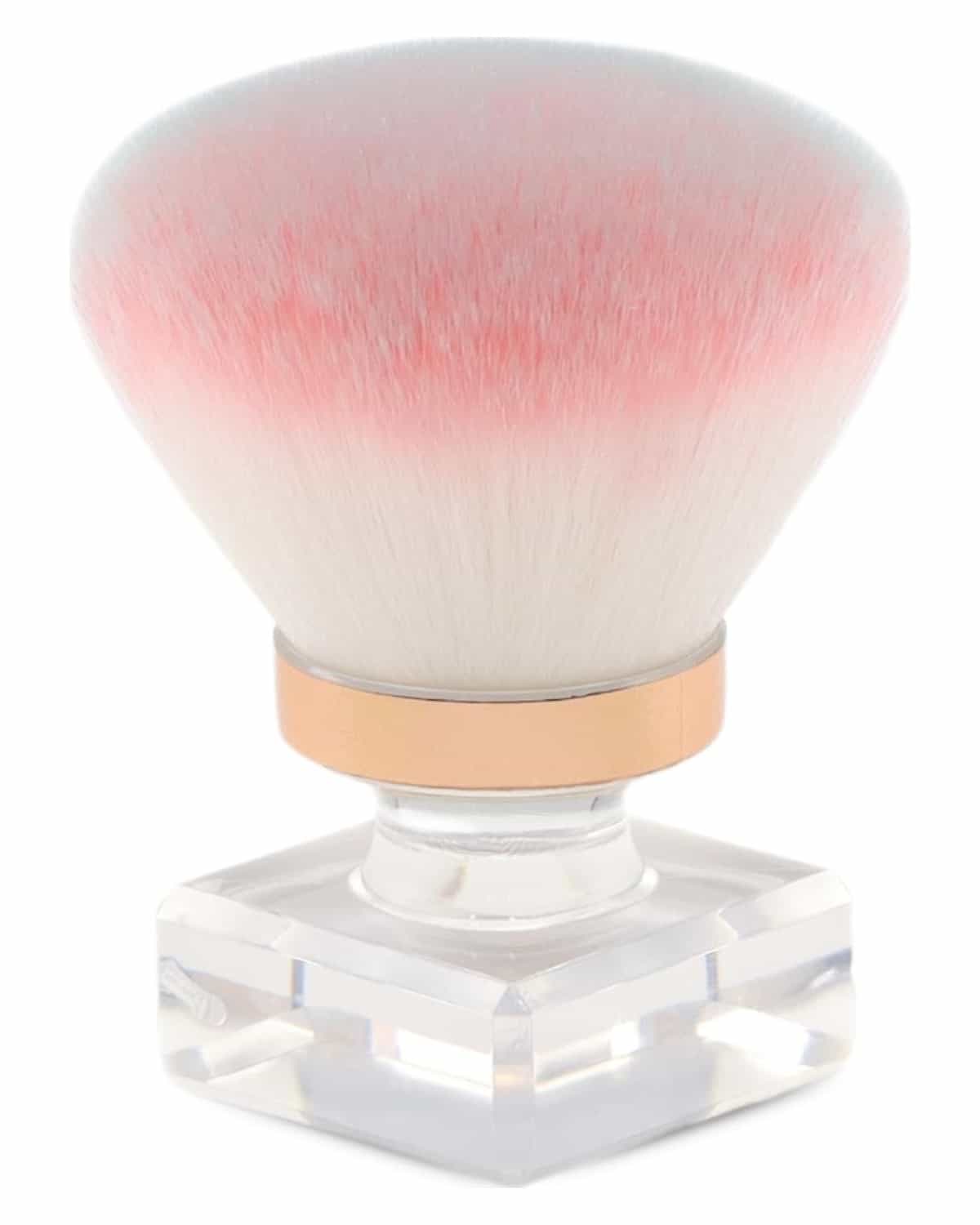 Adorable Mushroom Nail Art Brushes - Tiny & Precise for Flawless Details - Soft Bristles for Acrylic Gel Nails - Professional Cleaning Brush - Cute, Durable, Cruelty-Free | Round Brush Pink