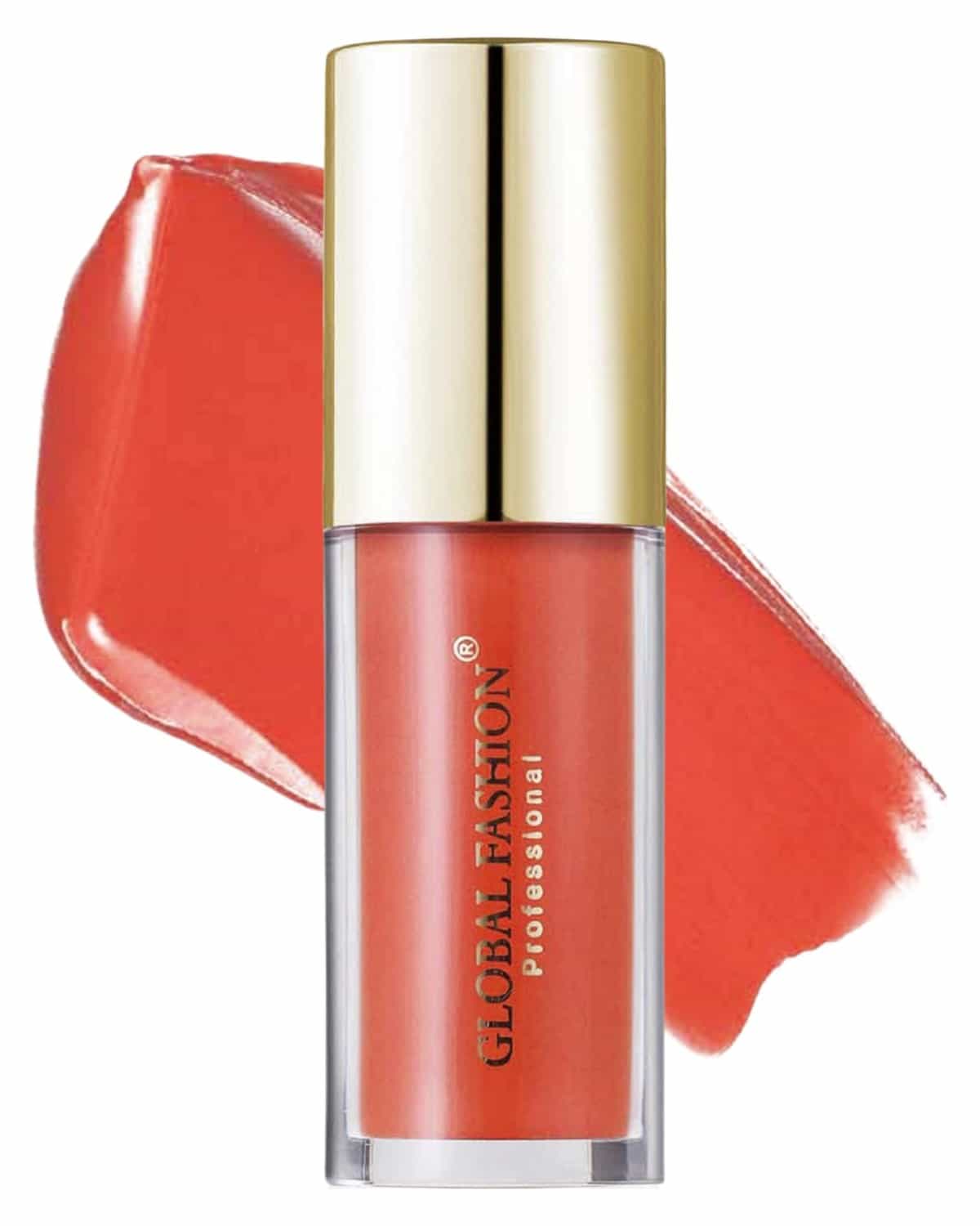 GLOBAL FASHION Velvet Lasting Matte Lip Gloss 4g - 24 Shades, Lightweight, Long-Lasting, Non-Sticky, High-Pigment, Hydrating with Jojoba Oil & Vitamin E for Smooth Wear (107 - Cora)