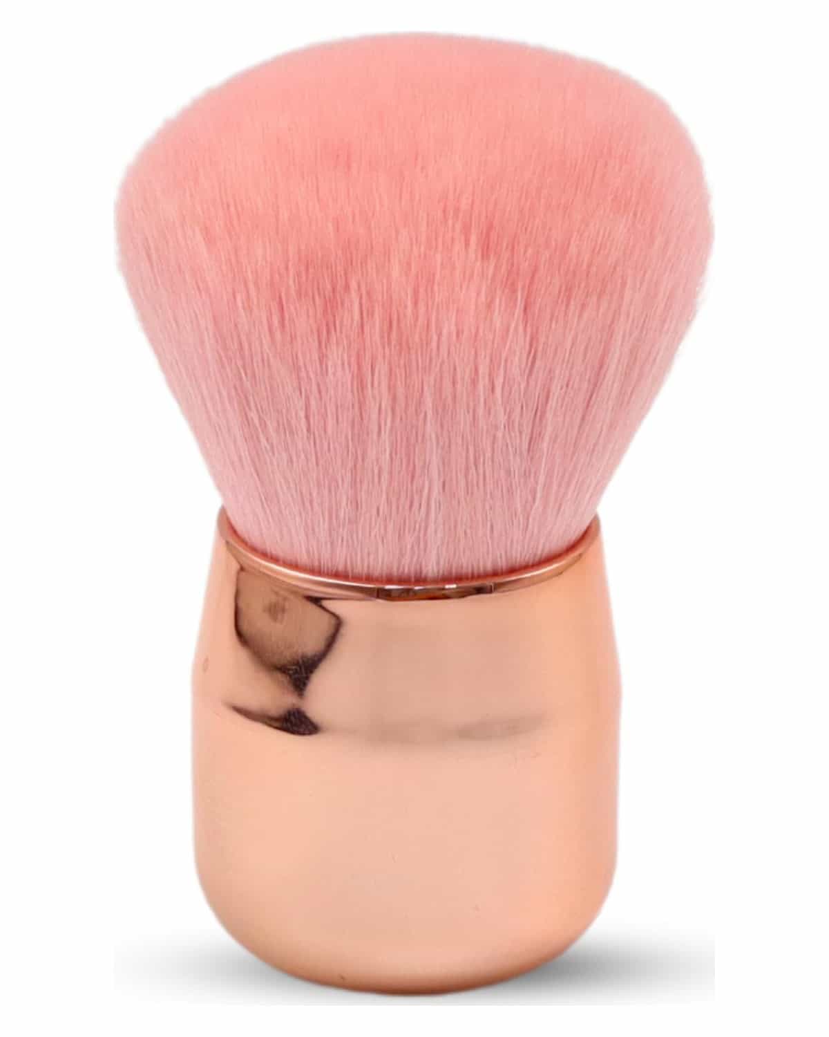 Adorable Mushroom Nail Art Brushes - Tiny & Precise for Flawless Details - Soft Bristles for Acrylic Gel Nails - Professional Cleaning Brush - Cute, Durable, Cruelty-Free | Mashroom Brush Gold Pink