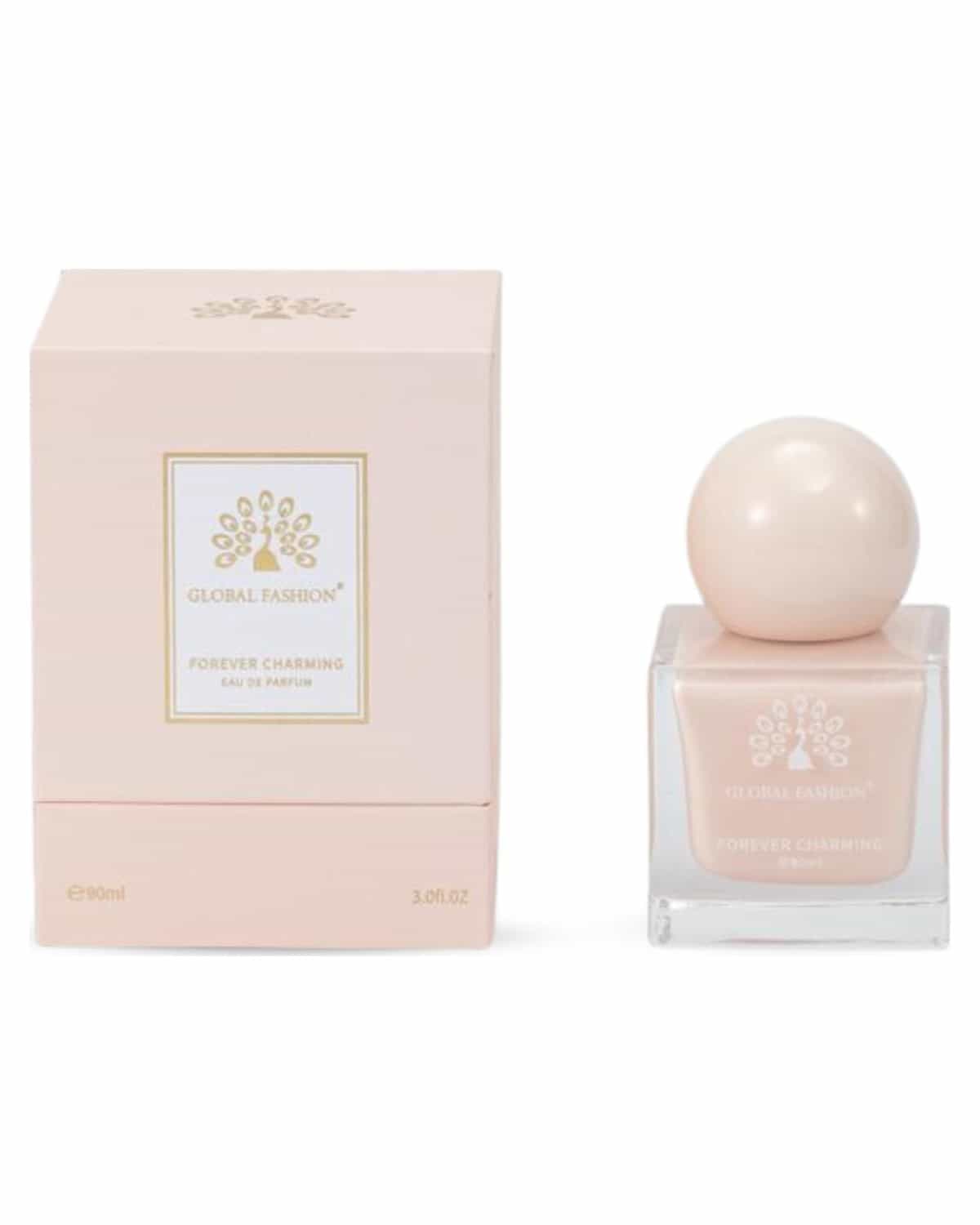 Eau De Parfum 90ml - Global Fashion | Natural Spray Luxury Fragrance for Women, Long-Lasting with Bergamot, Rose, Jasmine, Musk & Vanilla Notes | Perfect for Any Occasion (Forever)