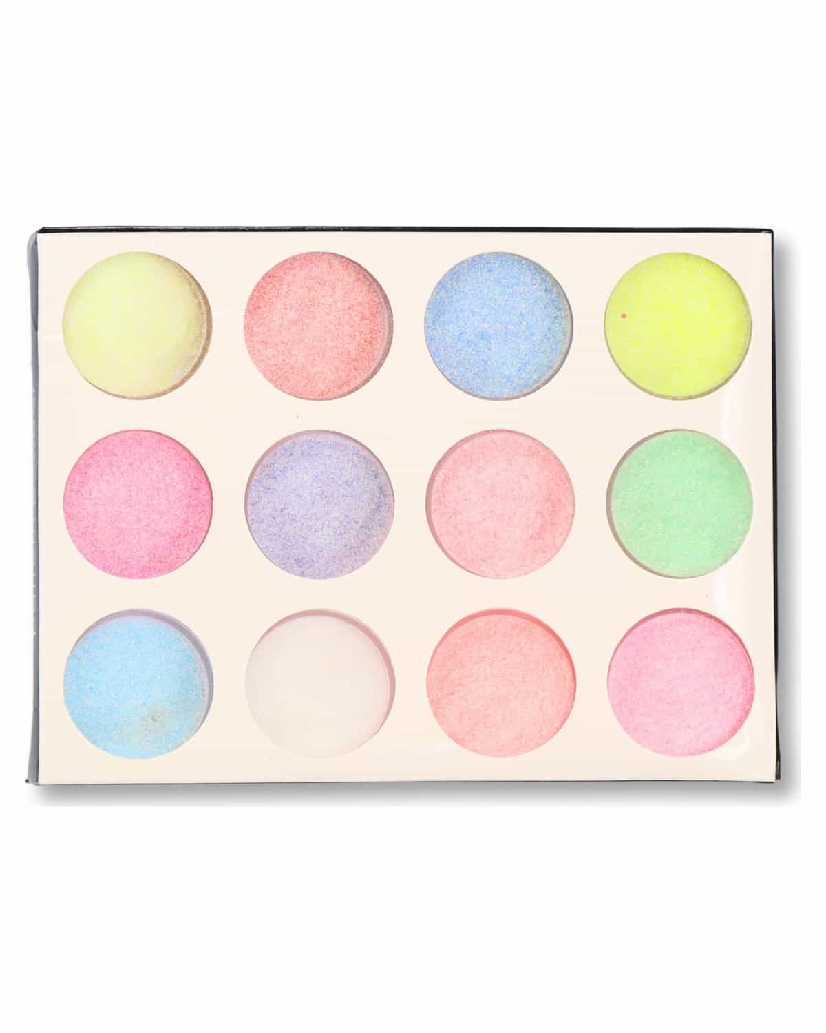 GLOBAL FASHION Professional Nail Glitter Art Decoration Powder for Design - 12 Colors of Holographic Nail Glitter, Sequins, and Flakes for Nail Art Designs | (GLITTER 1)