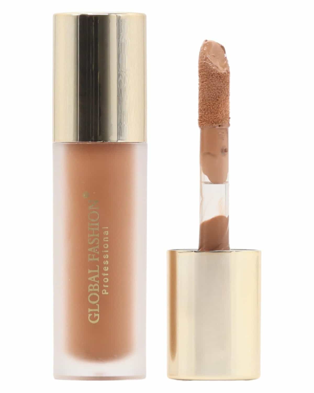 Global Fashion Stereo Sculpt Liquid Contour 5.2 g - Waterproof, Buildable Matte Contour Stick with Flat‑Paddle Sponge Tip – Multi‑Use Bronzer for Cheeks, Nose & Eyes - 24‑Hr Wear