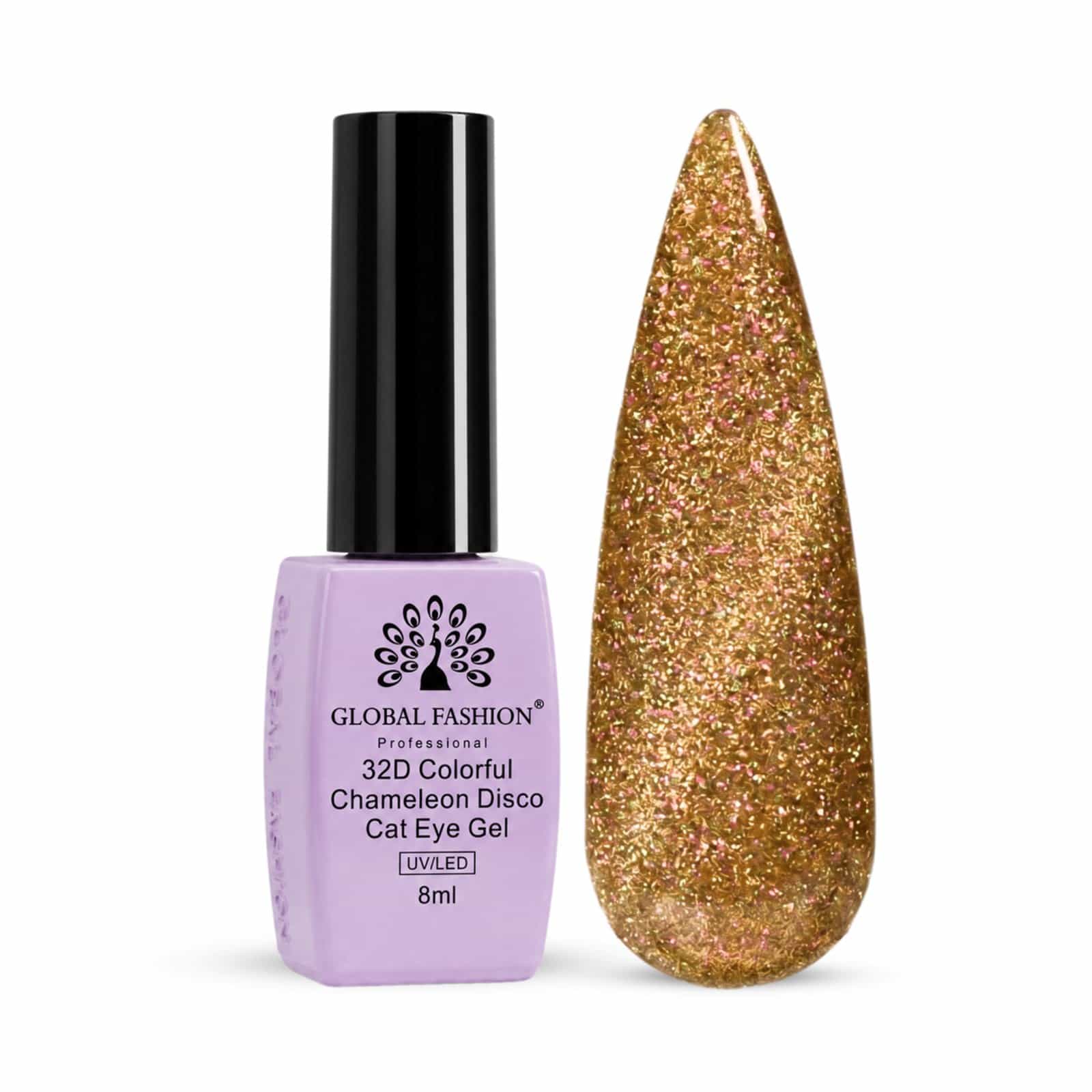 32D Chameleon Cat Eye Gel Polish - 268