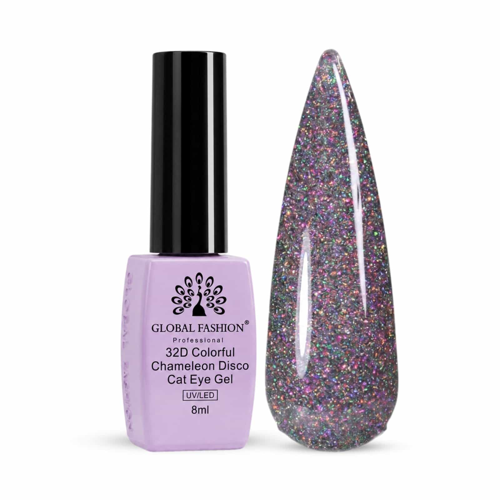 32D Chameleon Cat Eye Gel Polish - 266
