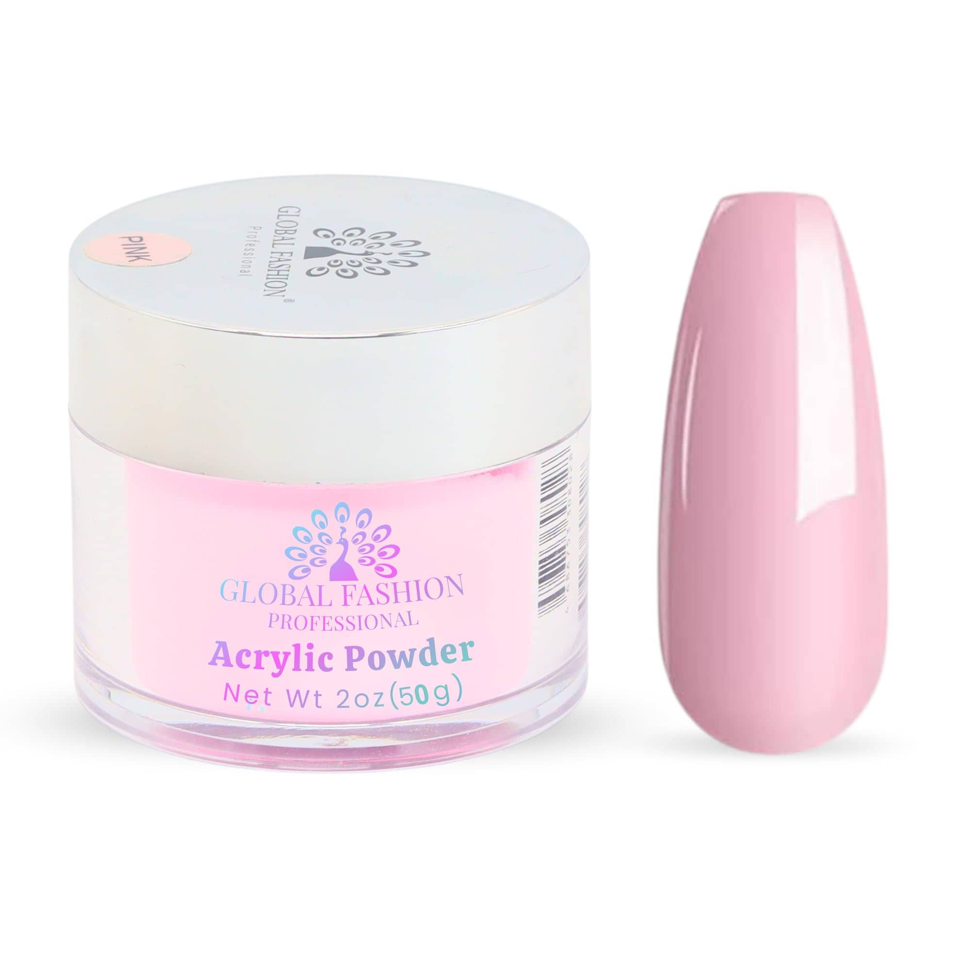 Acrylic Powder - Clear Finish, Strong Adhesion, Bubble-Free, Non-Yellowing, For Nail Extensions, Overlays, 3D & French Nails, Low-Odor, Fast-Setting, Professional Salon-Quality For