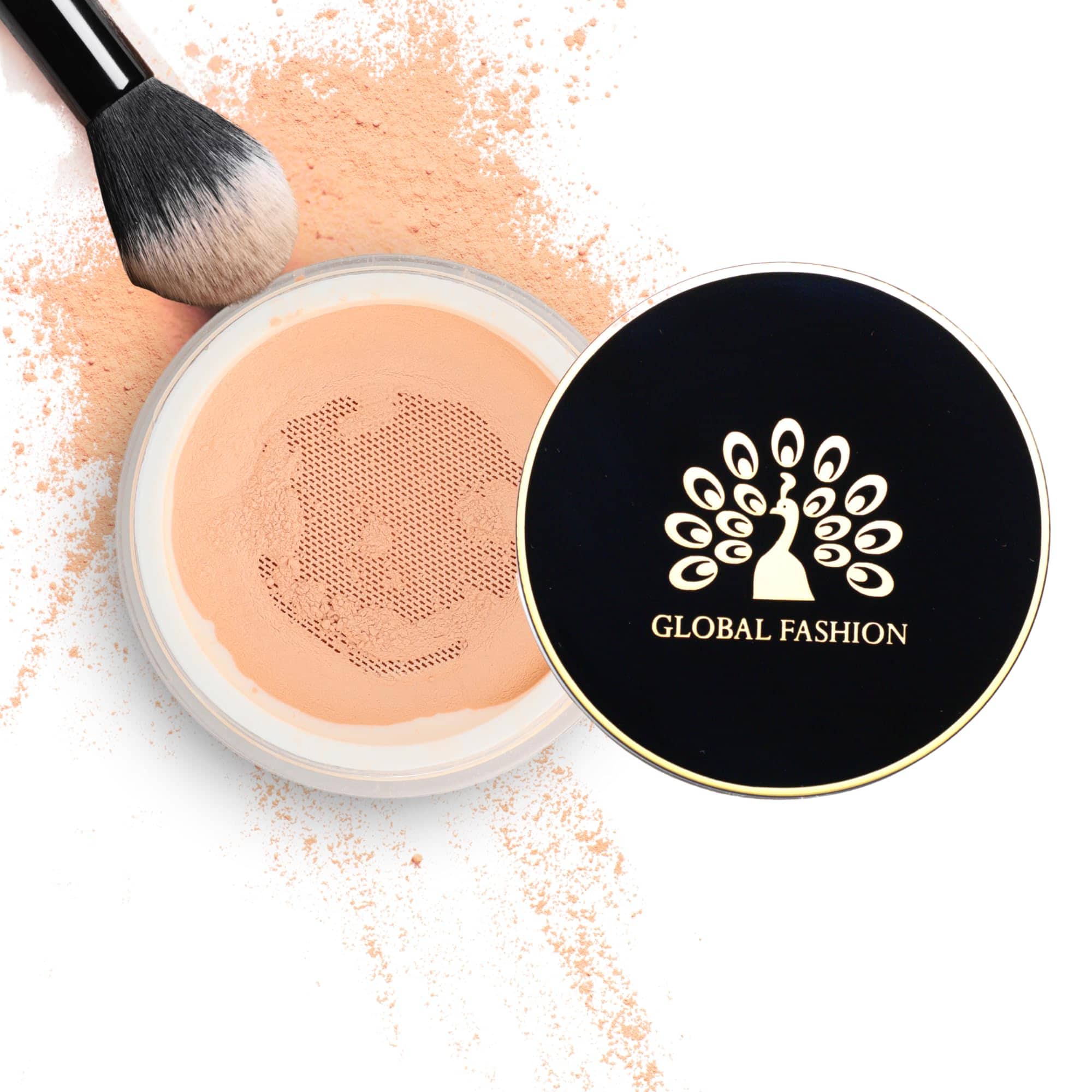 Air Setting Loose Powder - Lightweight, Oil Control, Full Coverage, Long-Lasting Matte Finish - Makeup Setting Powder for Flawless Skin, Suitable for All Skins, 10g (106 - Golden T)