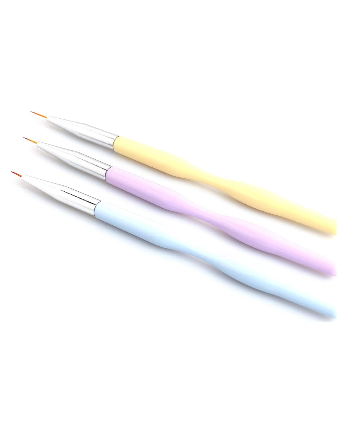 Nail Art Liner Brush Set - Create Stunning Nail Art Designs at Home (7mm, 9mm, 11mm) | | (SET)