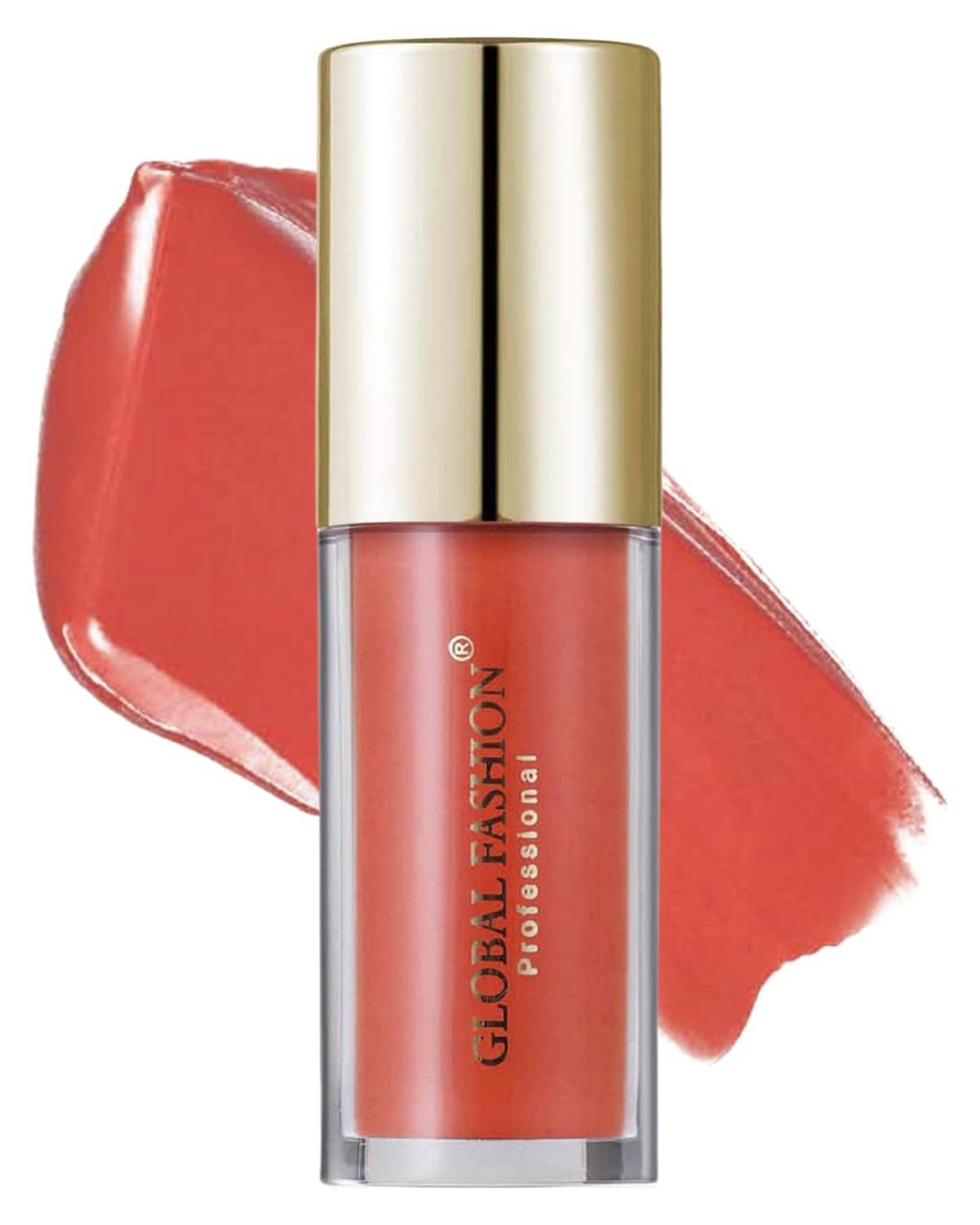 GLOBAL FASHION Velvet Lasting Matte Lip Gloss 4g - 24 Shades, Lightweight, Long-Lasting, Non-Sticky, High-Pigment, Hydrating with Jojoba Oil & Vitamin E for Smooth Wear (111 - Suns)