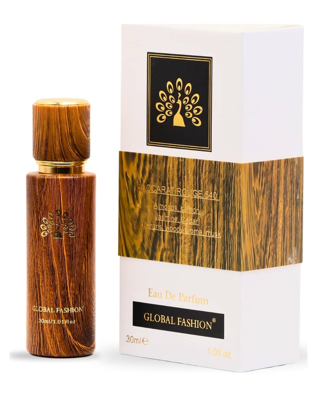 Global Fashion Eau de Parfum Spray for Women – 30 ml EDP, Long-Lasting Luxury Perfume Gift for Her (Baccarat rouge)