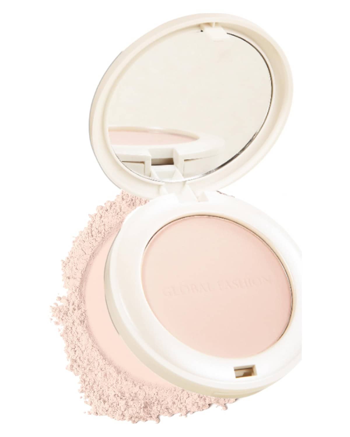 Global Fashion Compact Powder - 6 Buildable Coverage Shades, Micro Milled Velvet - Matte Pressed Powder, All-Day Oil Control & 24H Shine-Free, Non-Comedogenic, Mirror & Puff Touch