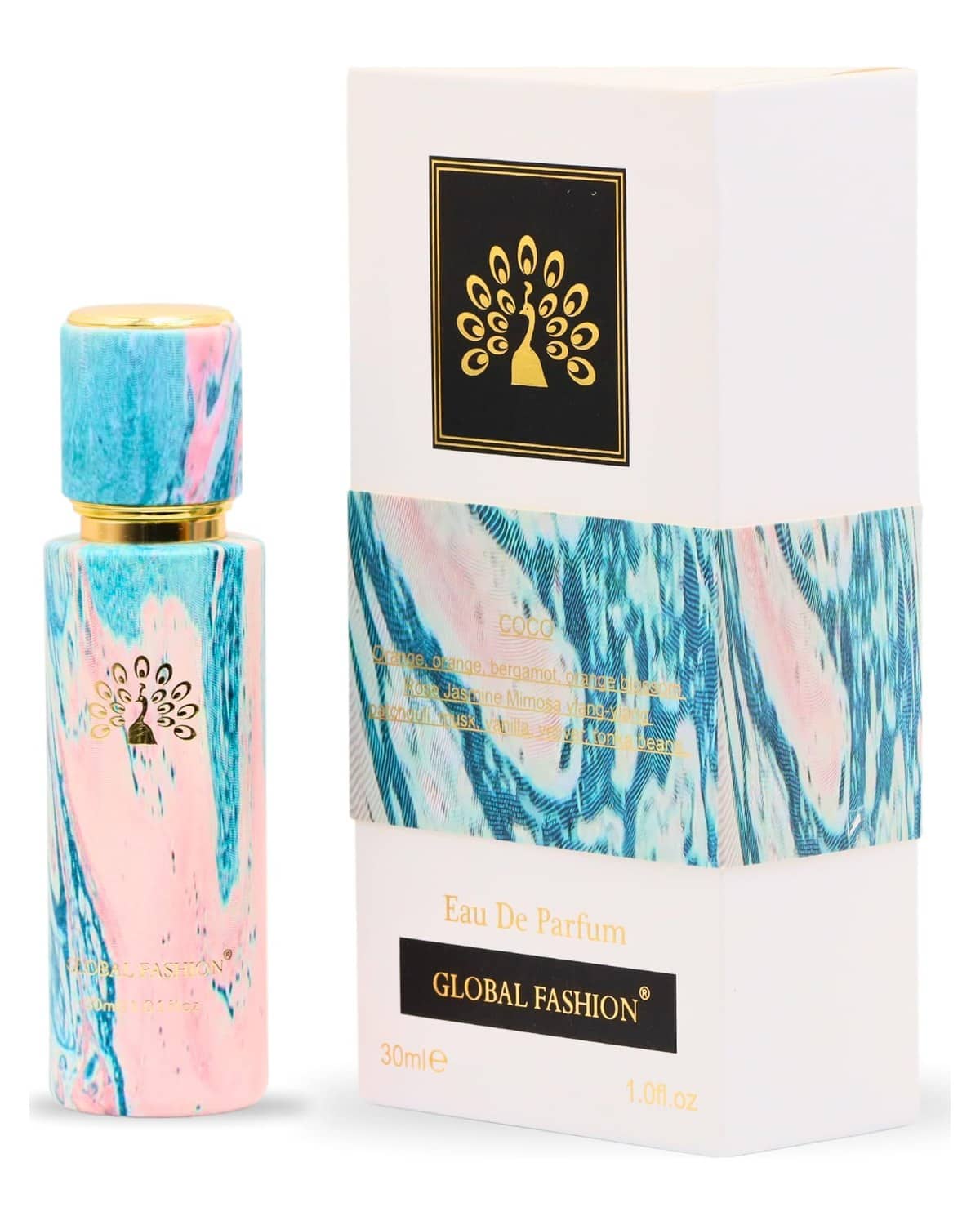 Global Fashion Eau de Parfum Spray for Women – 30 ml EDP, Long-Lasting Luxury Perfume Gift for Her (Coco)