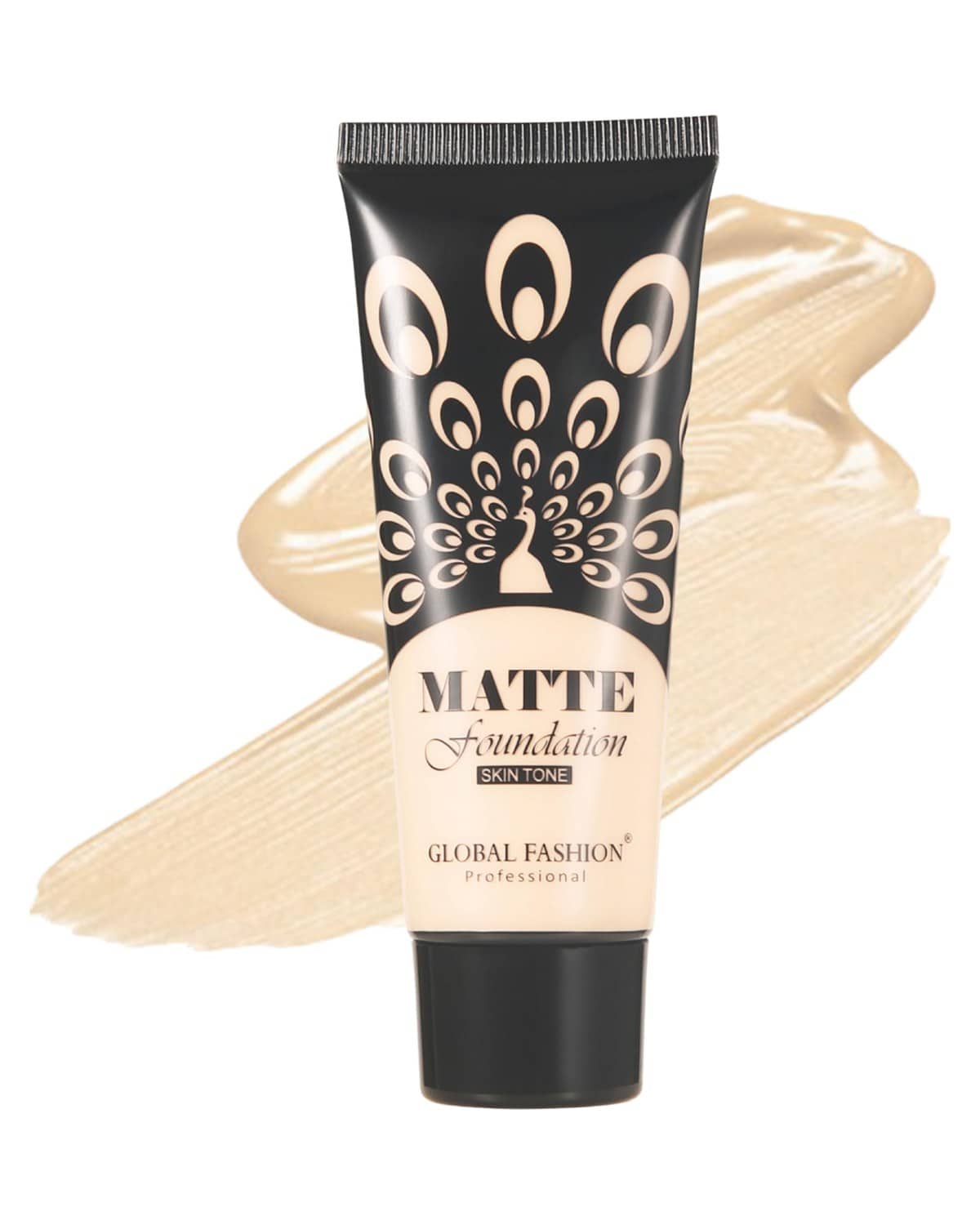 Global Fashion Matte Foundation 35ml – 8 Signature Shades, Full Coverage Liquid Foundation, Long-Lasting, Waterproof, Oil-Free, Lightweight Makeup Base with SPF 20, Korean Beauty