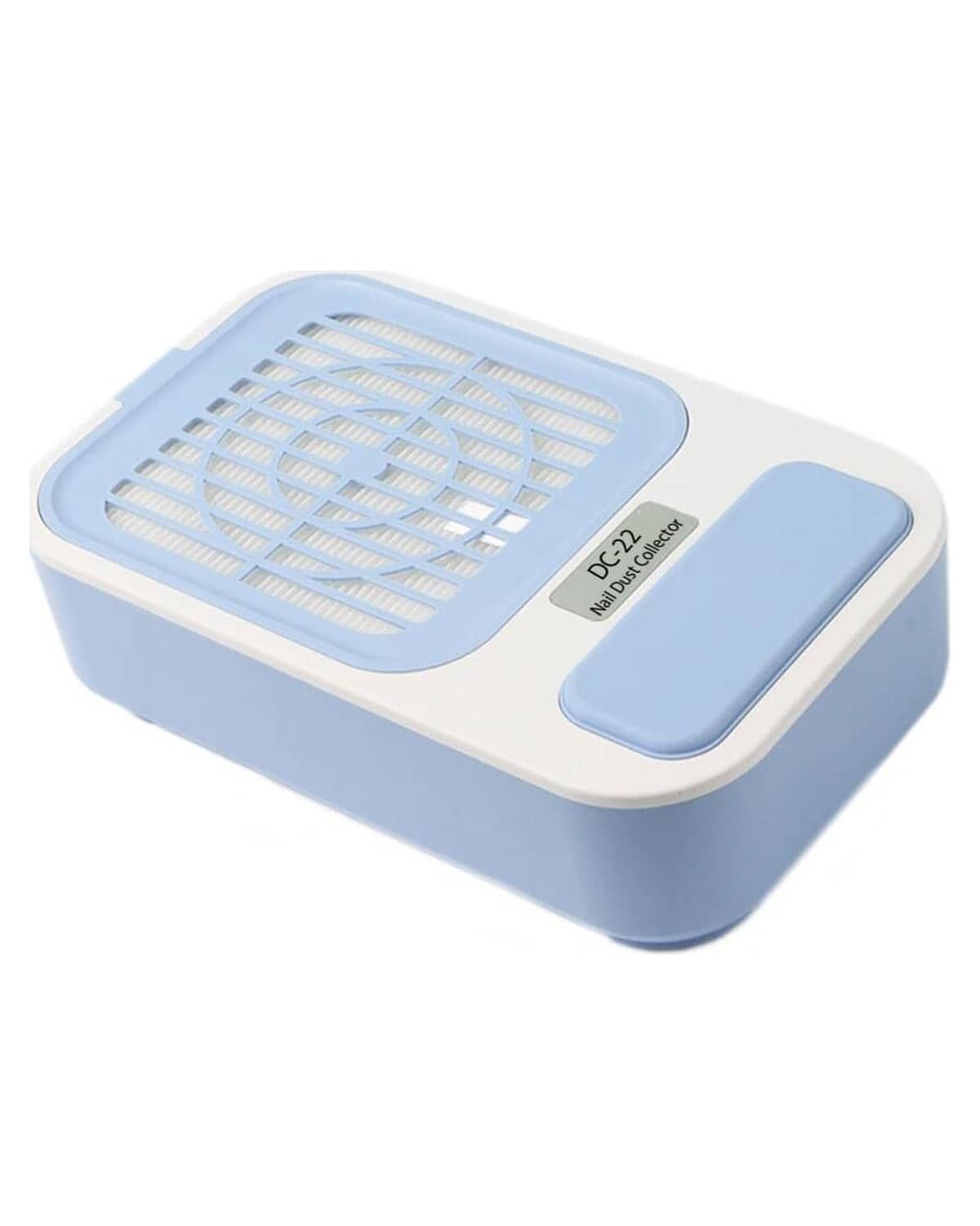 GLOBAL FASHION Professional Rechargeable Nail Dust Collector – Powerful Suction Up to 6000 RPM, Reusable HEPA Filters, Low Noise Operation, for Salon & Home Use – 60W Cordless Dust Extractor, DC-22