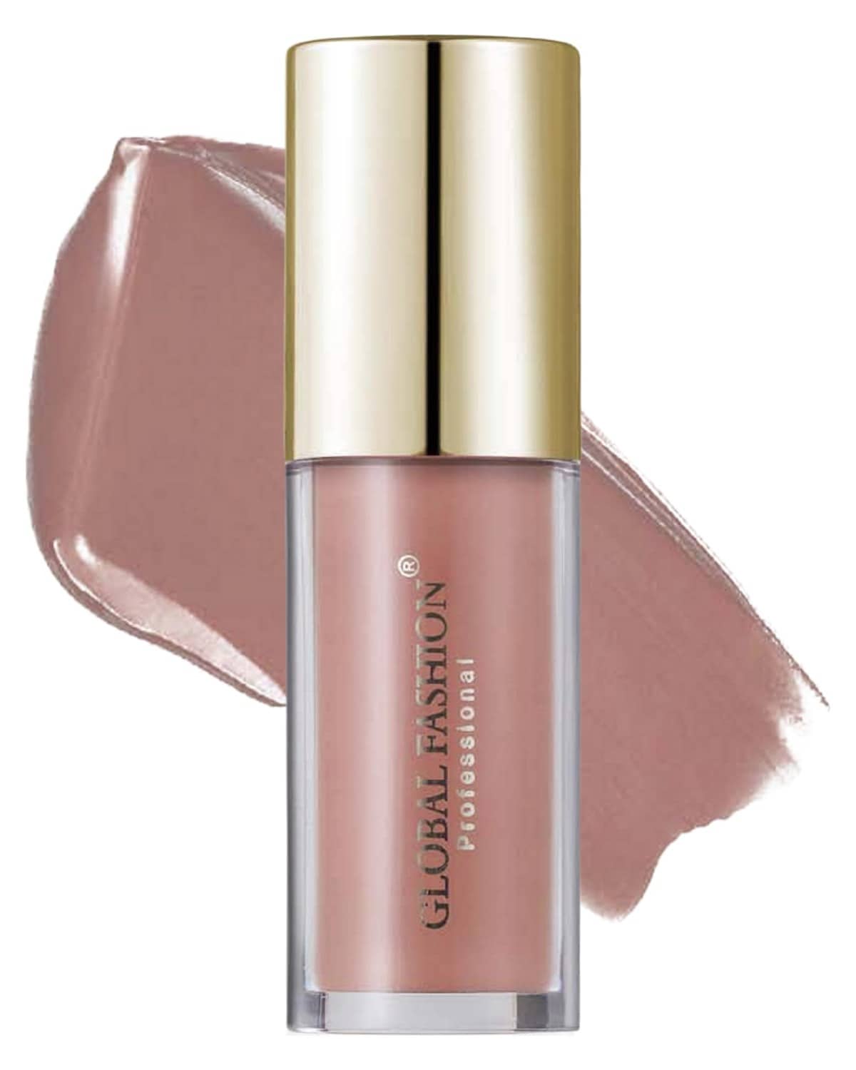 GLOBAL FASHION Velvet Lasting Matte Lip Gloss 4g - 24 Shades, Lightweight, Long-Lasting, Non-Sticky, High-Pigment, Hydrating with Jojoba Oil & Vitamin E for Smooth Wear (105 - Toas)