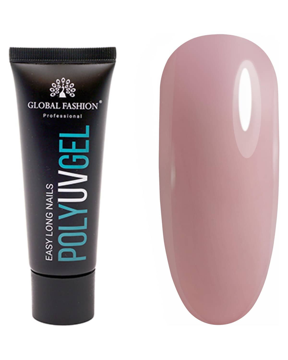 Poly UV Gel: Long-Lasting, Durable, and Easy-to-Use Nail Enhancements | (15), 8 x 2.5 x 2.5 cm