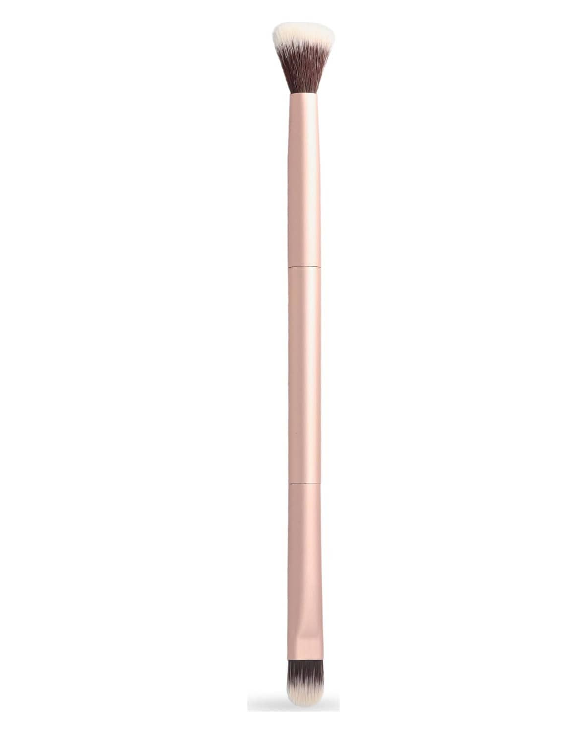 GLOBAL FASHION Professional Double-Ended Eyeshadow Brush | Blending & Shading Brush | Dual Function Applicator | Synthetic Bristles | Makeup Tool | Cruelty-Free | Vegan