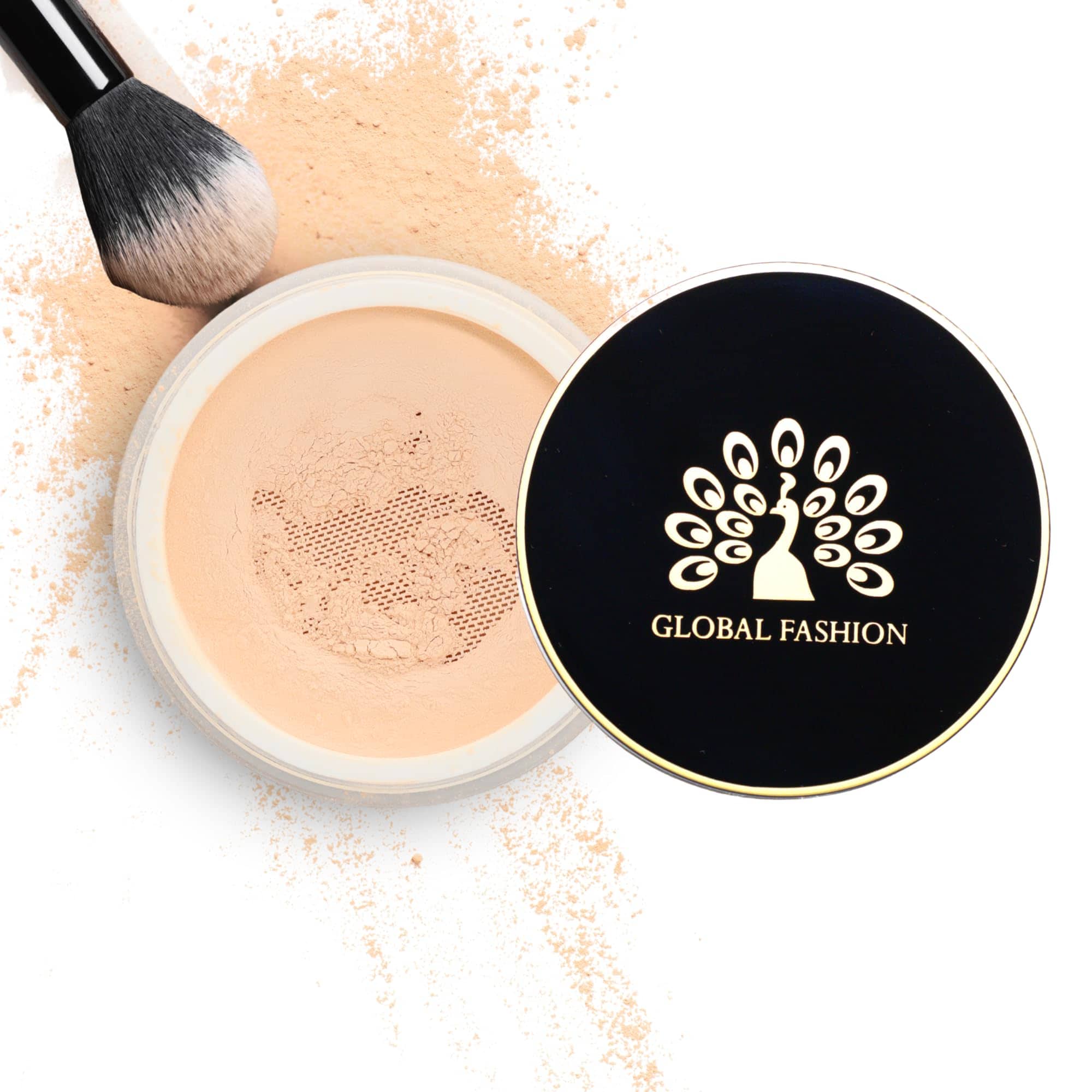 Air Setting Loose Powder - Lightweight, Oil Control, Full Coverage, Long-Lasting Matte Finish - Makeup Setting Powder for Flawless Skin, Suitable for All Skins, 10g (104 - Honey Glow, 10g)