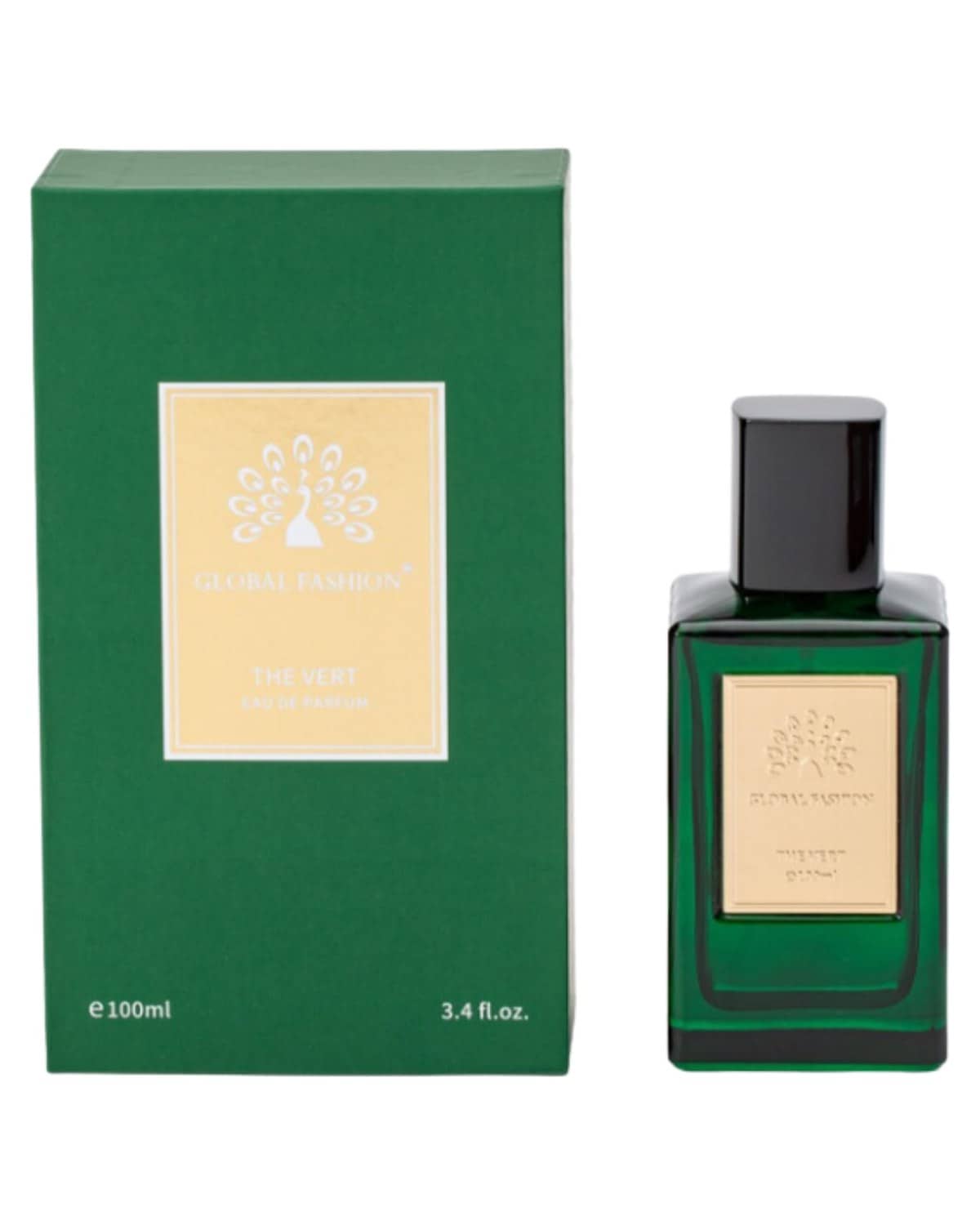 Men's Eau De Parfum - Natural Spray Luxury Fresh Aquatic Fragrance, Long-Lasting, Ocean Inspired, Elegant and Sophisticated, Ideal for All Seasons, Perfect for Him (The Vert)
