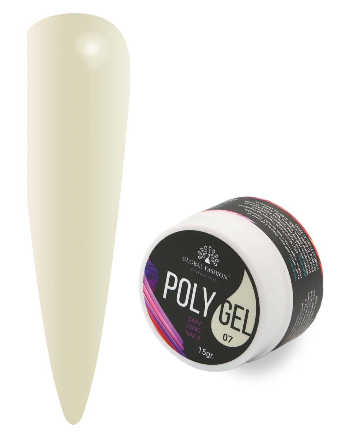 Polygel Nail Enhancement System - Strong, Durable, and Easy to Use - 15g | (07)