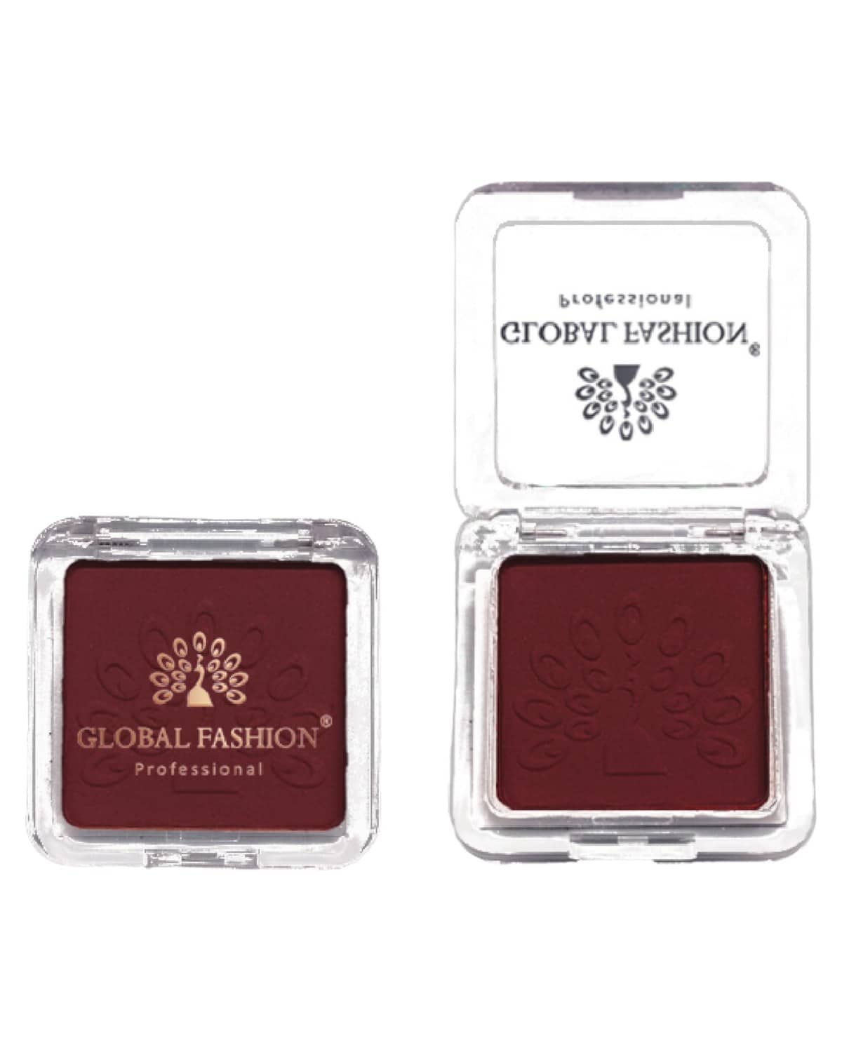 Global Fashion Professional 1-Color Eyeshadow Palette – Highly Pigmented Single Shade, Long-Lasting Matte & Shimmer Finish, Blendable Eye Makeup for All Skin Tones, Compact Design