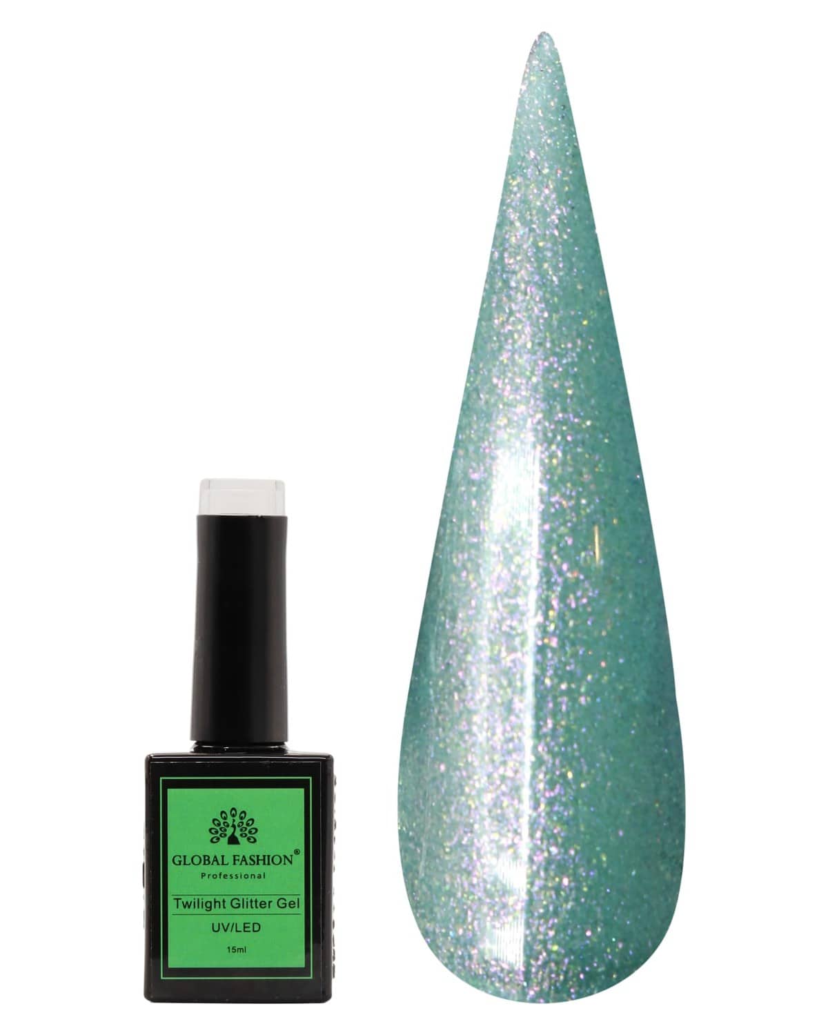 Twilight Gel Nail Polish 15ml by Global Fashion – Long-Lasting, Color Changing, Professional Nail Art, UV/LED Soak-Off Gel, Easy Application, Salon-Grade Manicure | (200, 15ml)