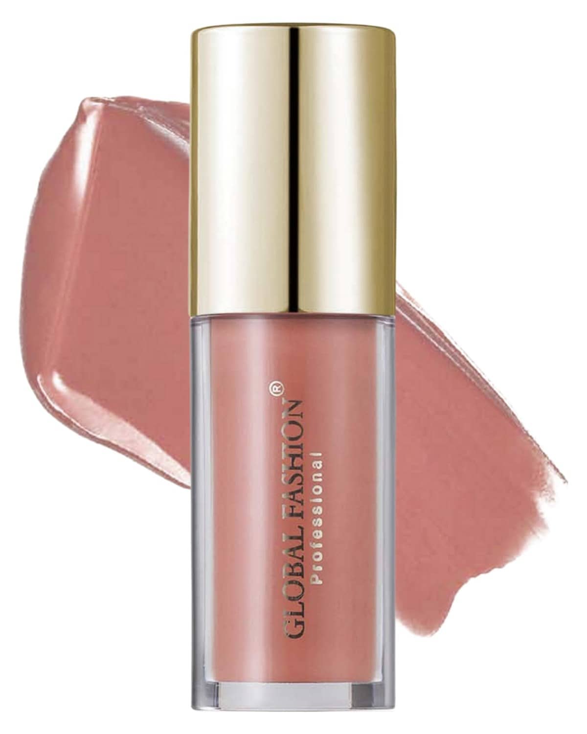 GLOBAL FASHION Velvet Lasting Matte Lip Gloss 4g - 24 Shades, Lightweight, Long-Lasting, Non-Sticky, High-Pigment, Hydrating with Jojoba Oil & Vitamin E for Smooth Wear (112 - Dust)