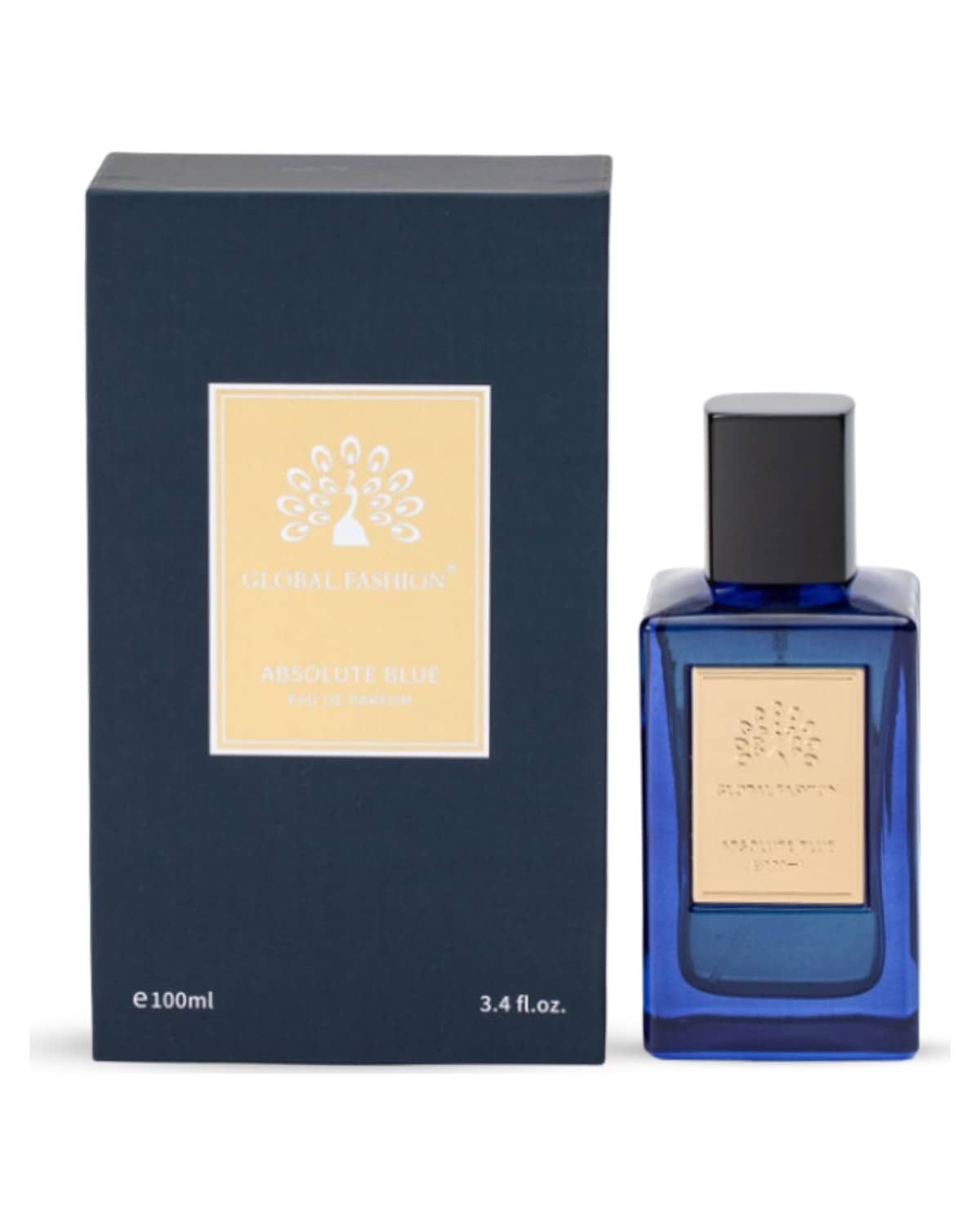 Men's Eau De Parfum - Natural Spray Luxury Fresh Aquatic Fragrance, Long-Lasting, Ocean Inspired, Elegant and Sophisticated, Ideal for All Seasons, Perfect for Him (Absolute Blue)