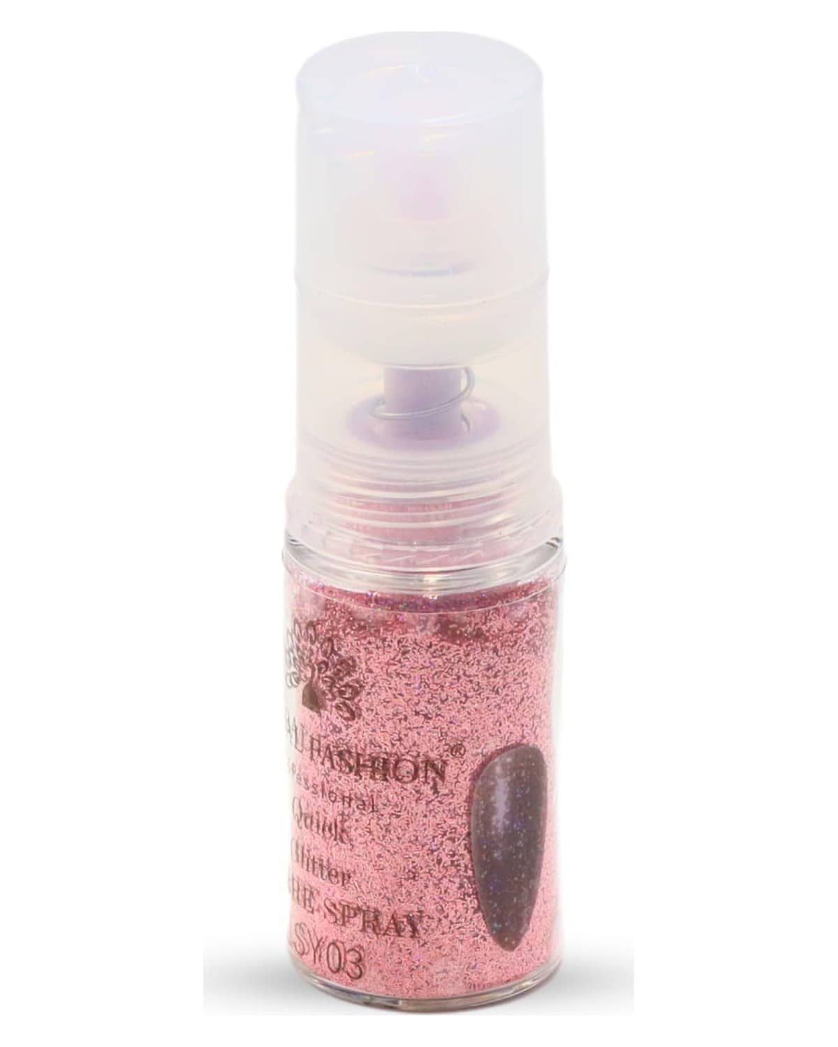 GLOBAL FASHION Professional Quick Glitter Ombre Nail Spray - Effortless Gradient Nails in Seconds (7.5g) by (Glitters LSY03)