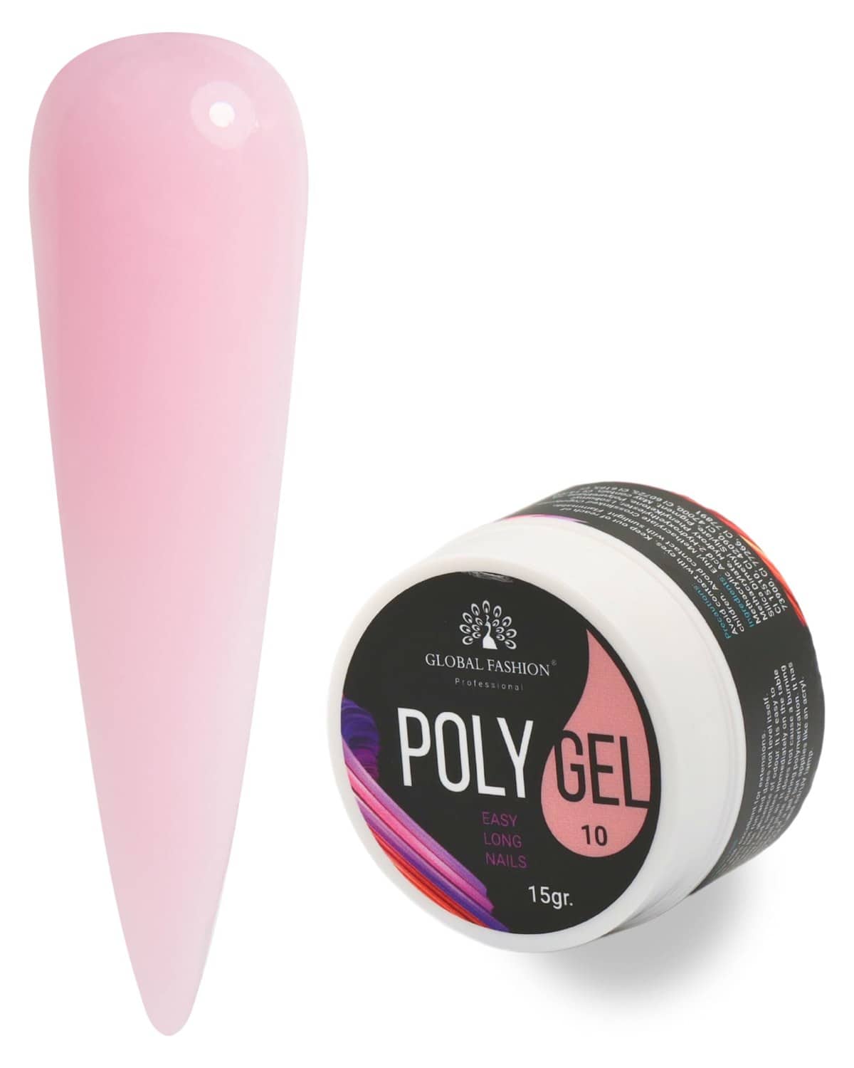 Polygel Nail Enhancement System - Strong, Durable, and Easy to Use - 15g | (10)