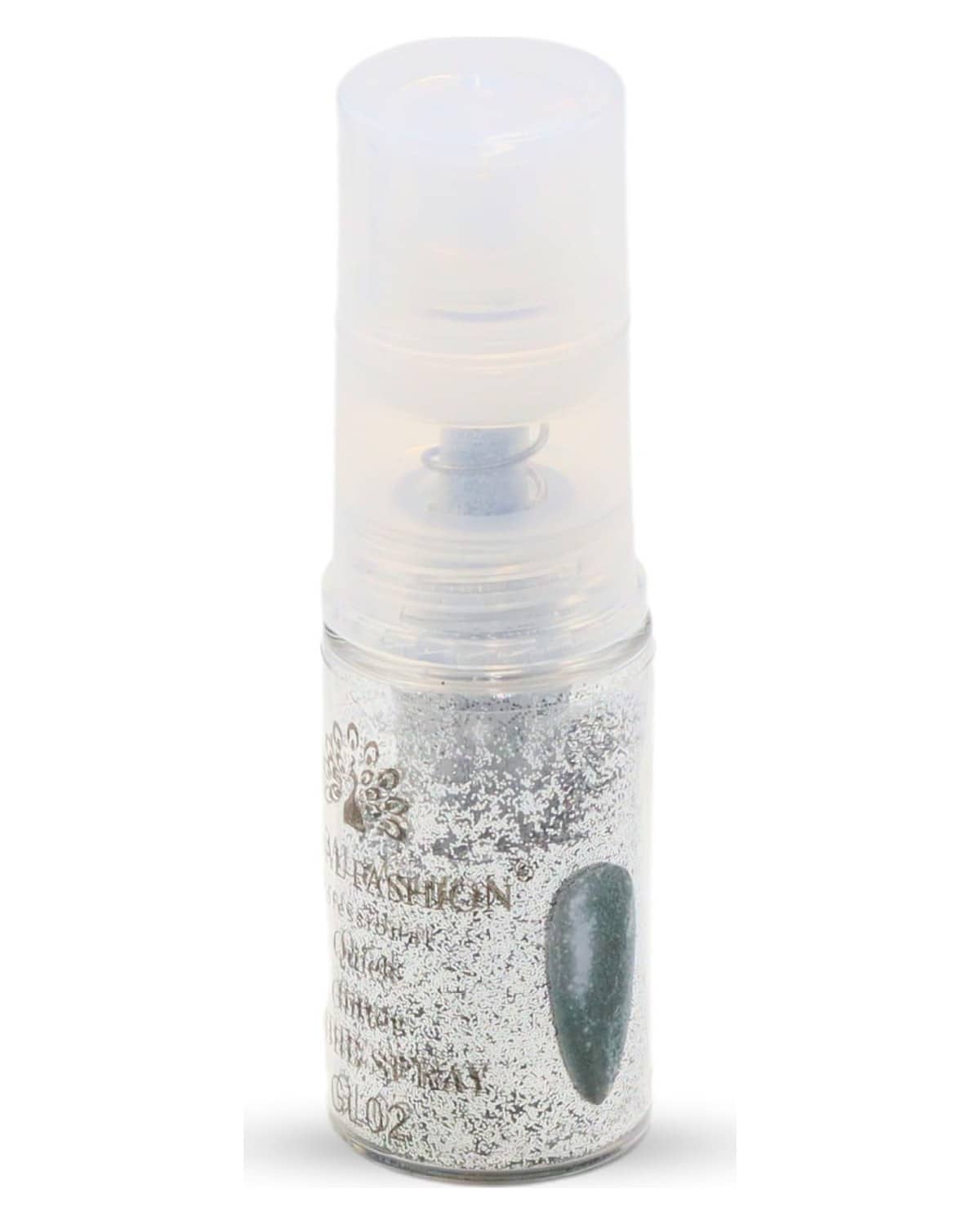 GLOBAL FASHION Professional Quick Glitter Ombre Nail Spray - Effortless Gradient Nails in Seconds (7.5g) by Global Fashion (Glitters GL02)