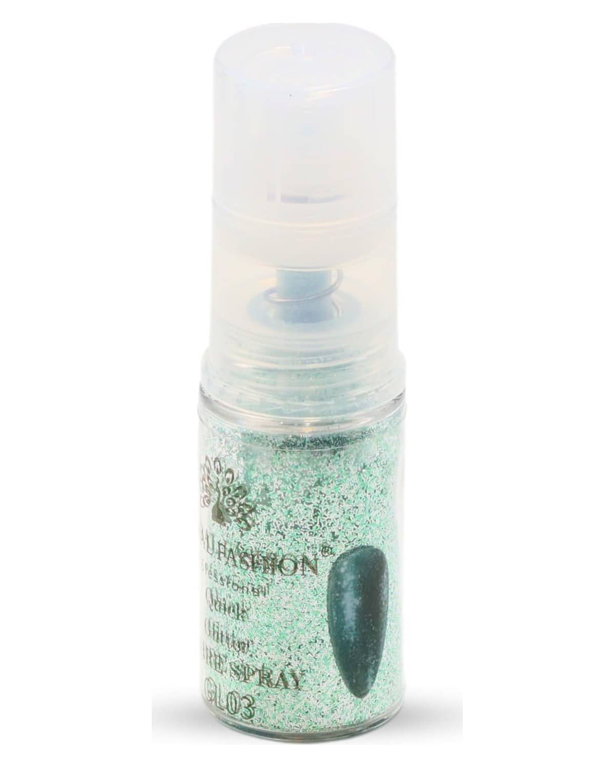 GLOBAL FASHION Professional Quick Glitter Ombre Nail Spray - Effortless Gradient Nails in Seconds (7.5g) by (Glitters GL03)