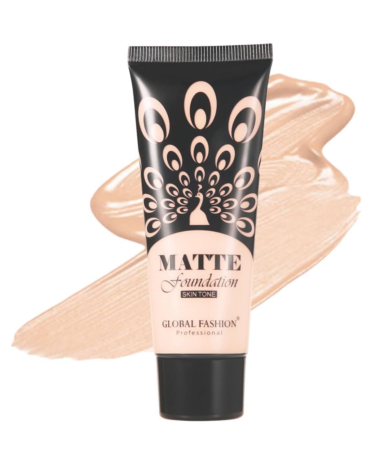 Global Fashion Matte Foundation 35ml – 8 Signature Shades, Full Coverage Liquid Foundation, Long-Lasting, Waterproof, Oil-Free, Lightweight Makeup Base with SPF 20, Korean Beauty