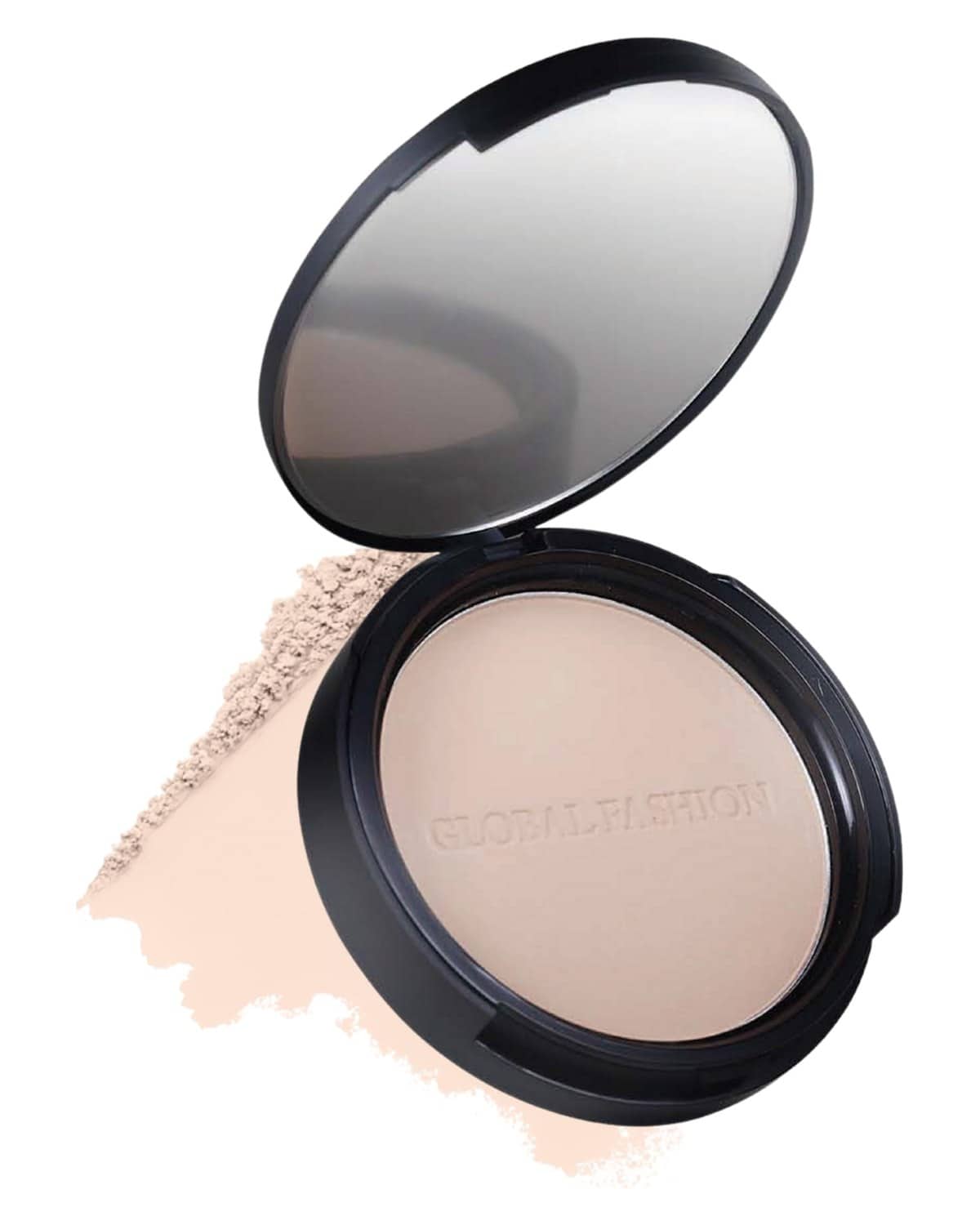 Global Fashion Waterproof Makeup Setting Powder - 8 Shades, 24-Hr Sweat-Proof, Oil-Control, Matte Finish, Compact with Mirror & Puff, Lightweight, Pore-Blurring Coverage (101 - She)