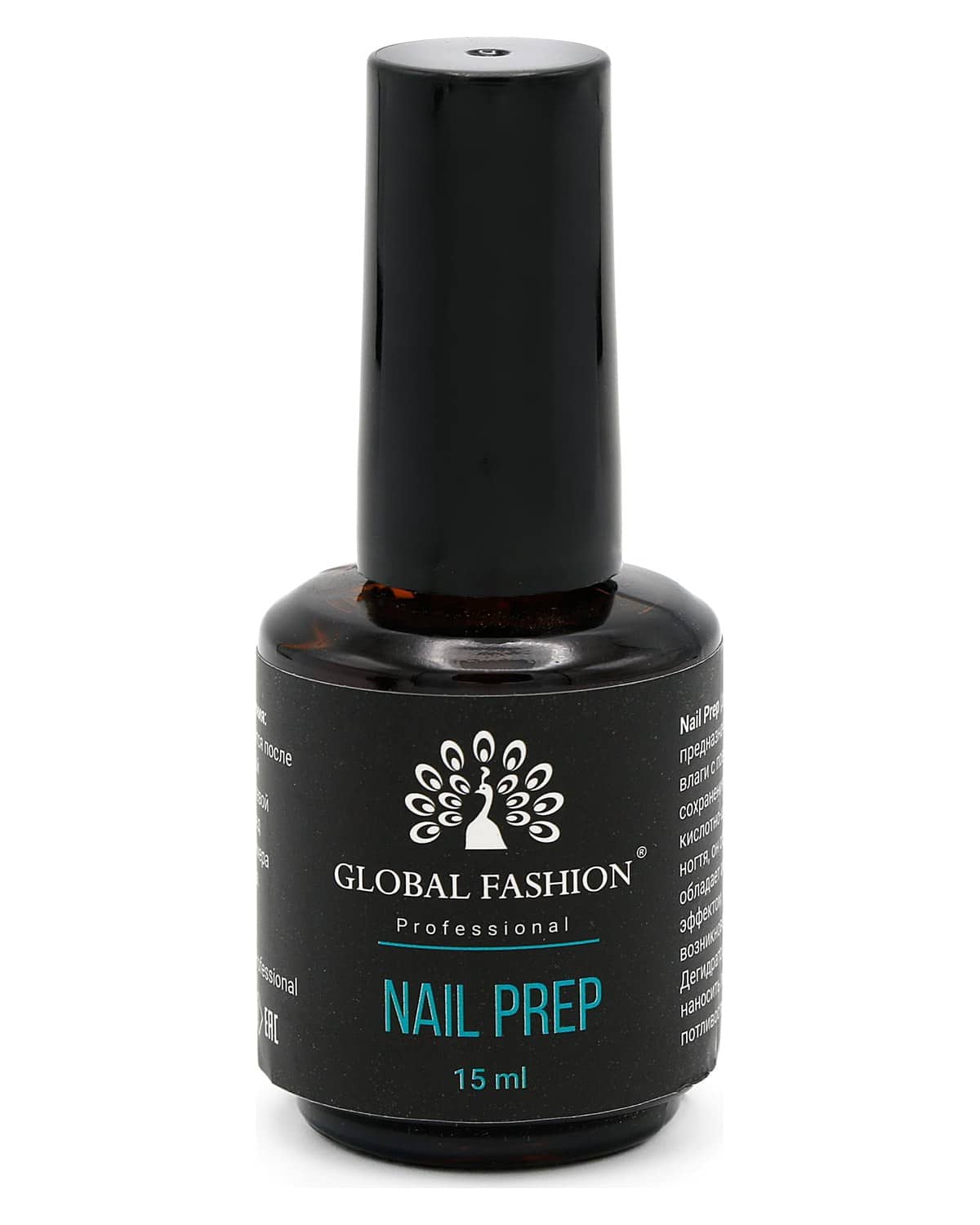 Global Fashion Nail Prep Dehydrator | Clear, Non-Yellowing, Non-Acidic | 15ml | Ideal for Natural Nails | Long-Lasting Manicures