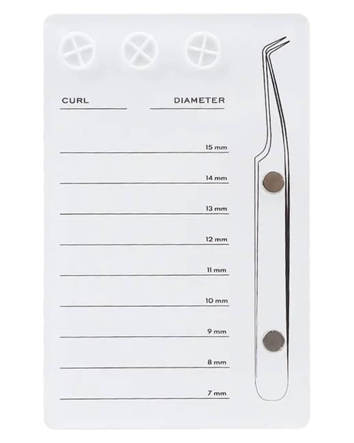 Eyelash Extension Pallet - White