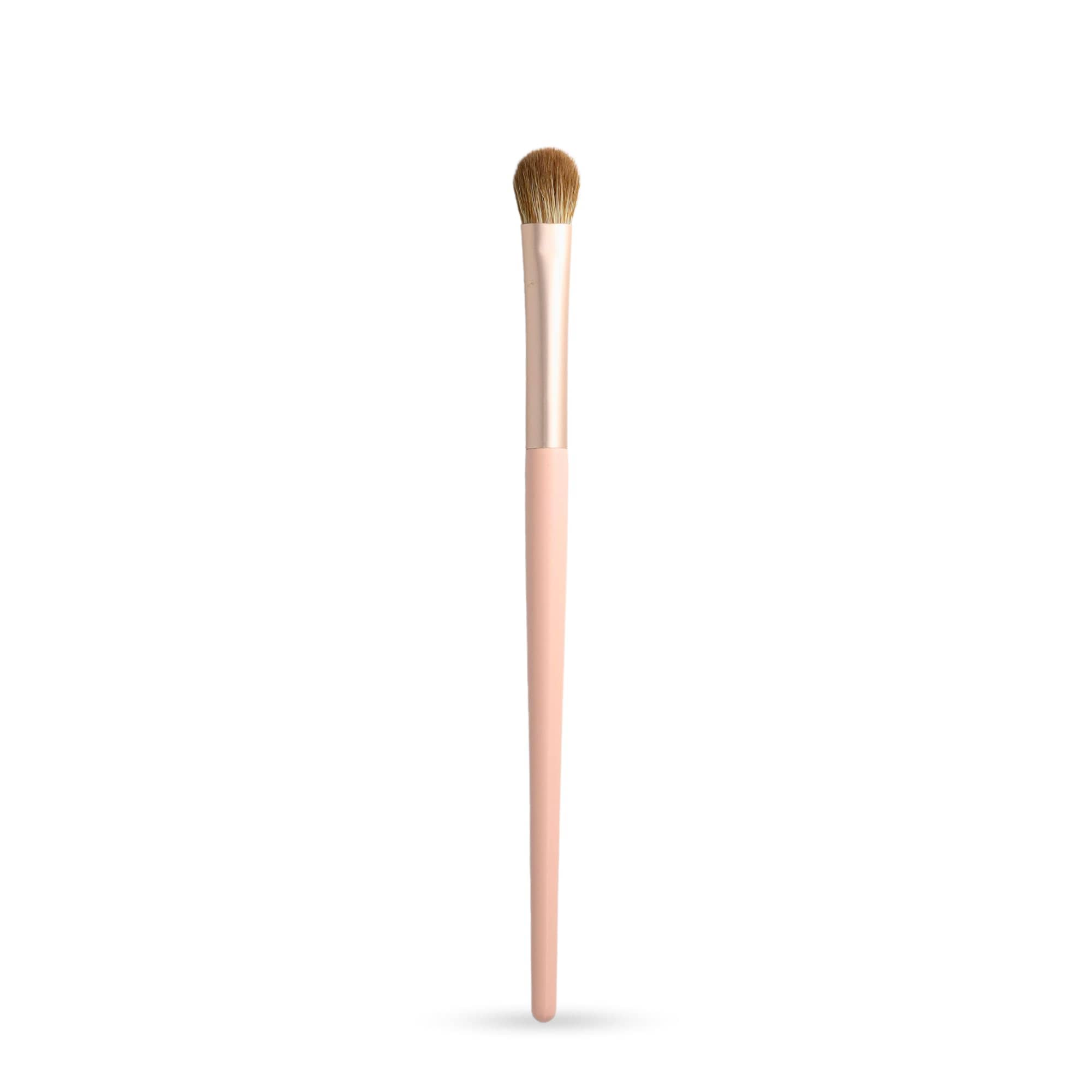 GLOBAL FASHION Professional Ultra-Soft Large Eyeshadow Brush | Blending & Layering Makeup Brush | Conceals Blemishes | Synthetic Bristles | Plastic Handle | Eye Makeup Tool