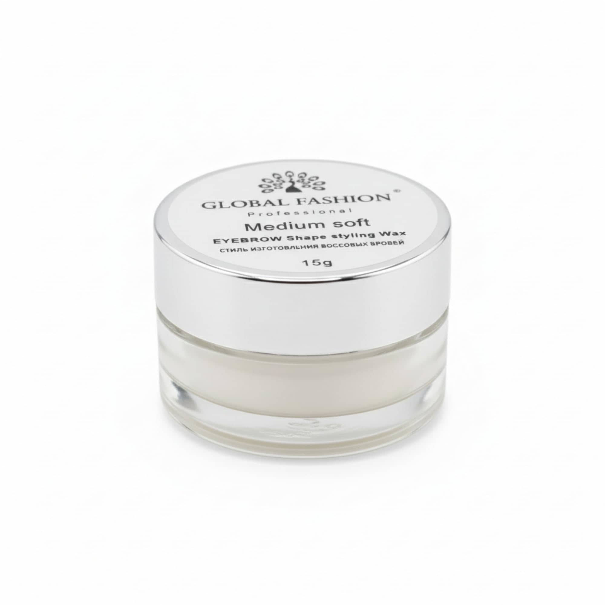 Eyebrow Shaping Wax 15g - Waterproof & Fast-Drying - Shapes, Lifts & Laminates Brows for All Day Control - Flake-Free Formula, No White Residue, 24h Long-Lasting Hold for groomed L