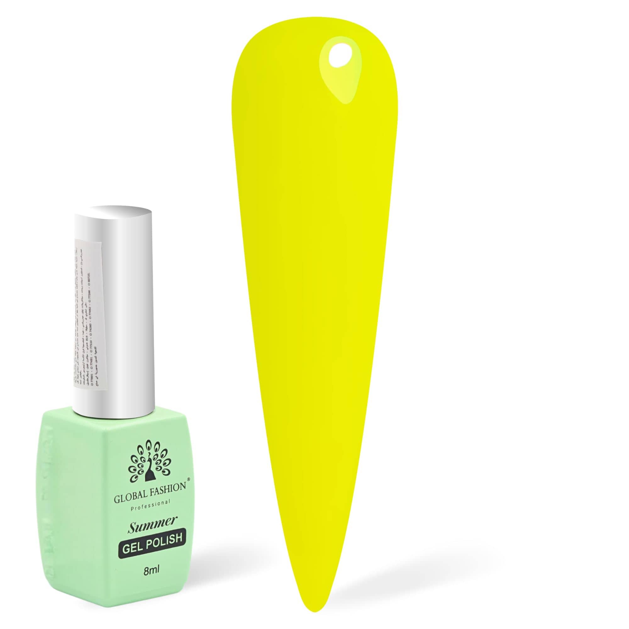 Summer & Spring Vibes 36 Color Gel Nail Polish - Long-Lasting, Non-Toxic, Easy to Apply, Quick-Dry, Safe for Nails | High-Shine, Chip-Resistant, UV/LED Soak Off, Nail Art Design, S